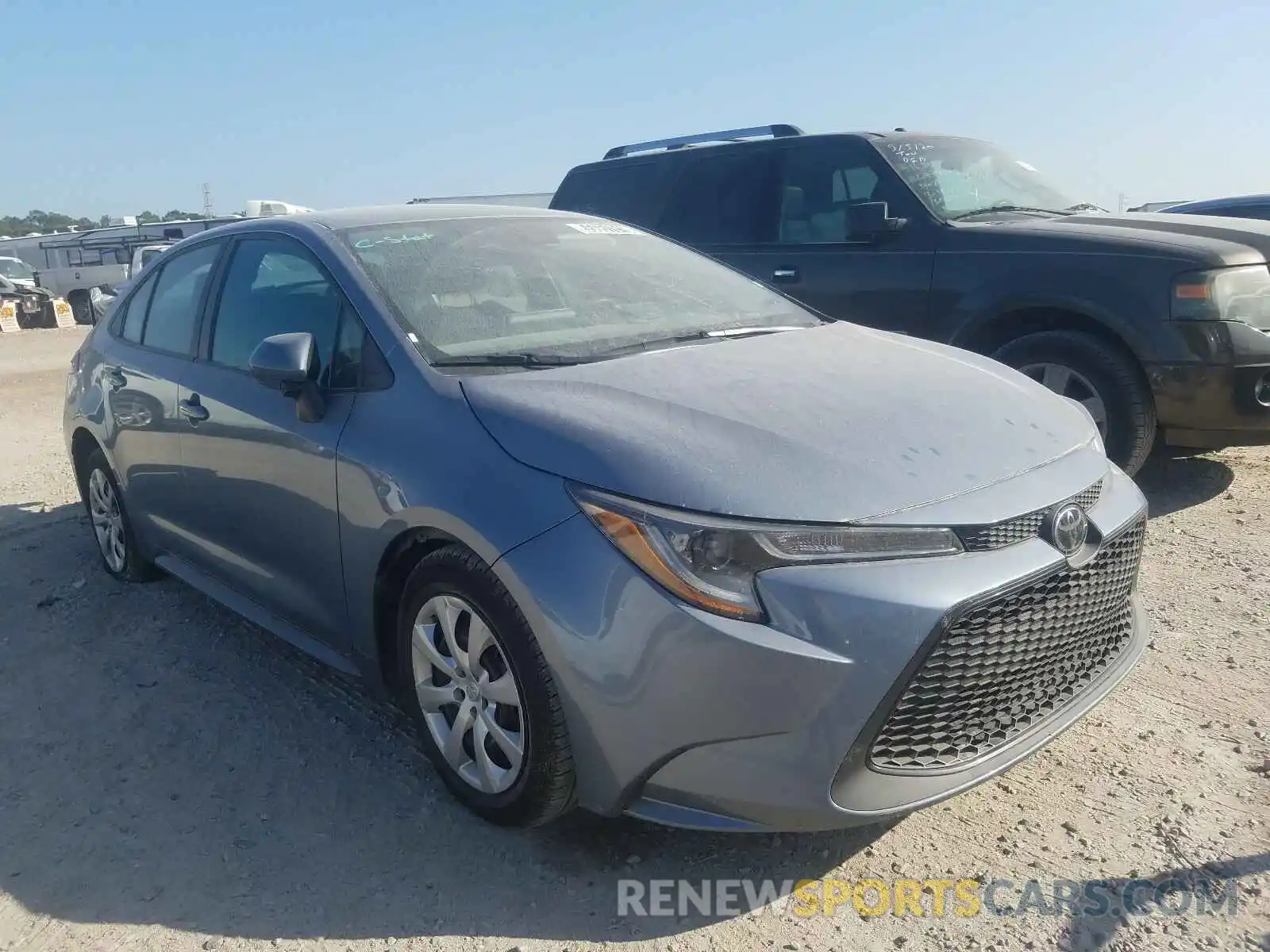 1 Photograph of a damaged car 5YFEPRAE8LP017980 TOYOTA COROLLA 2020