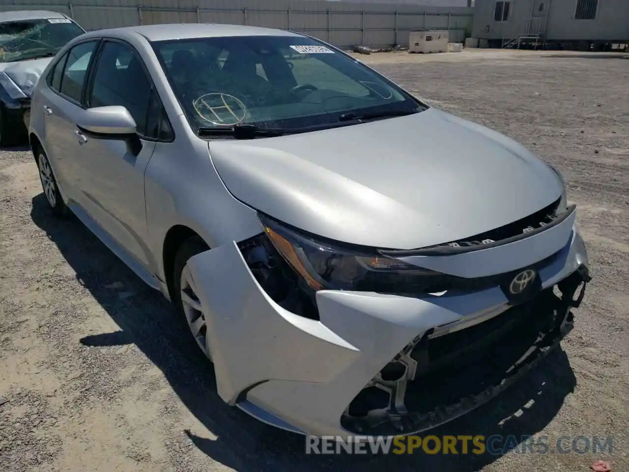 1 Photograph of a damaged car 5YFEPRAE8LP021088 TOYOTA COROLLA 2020