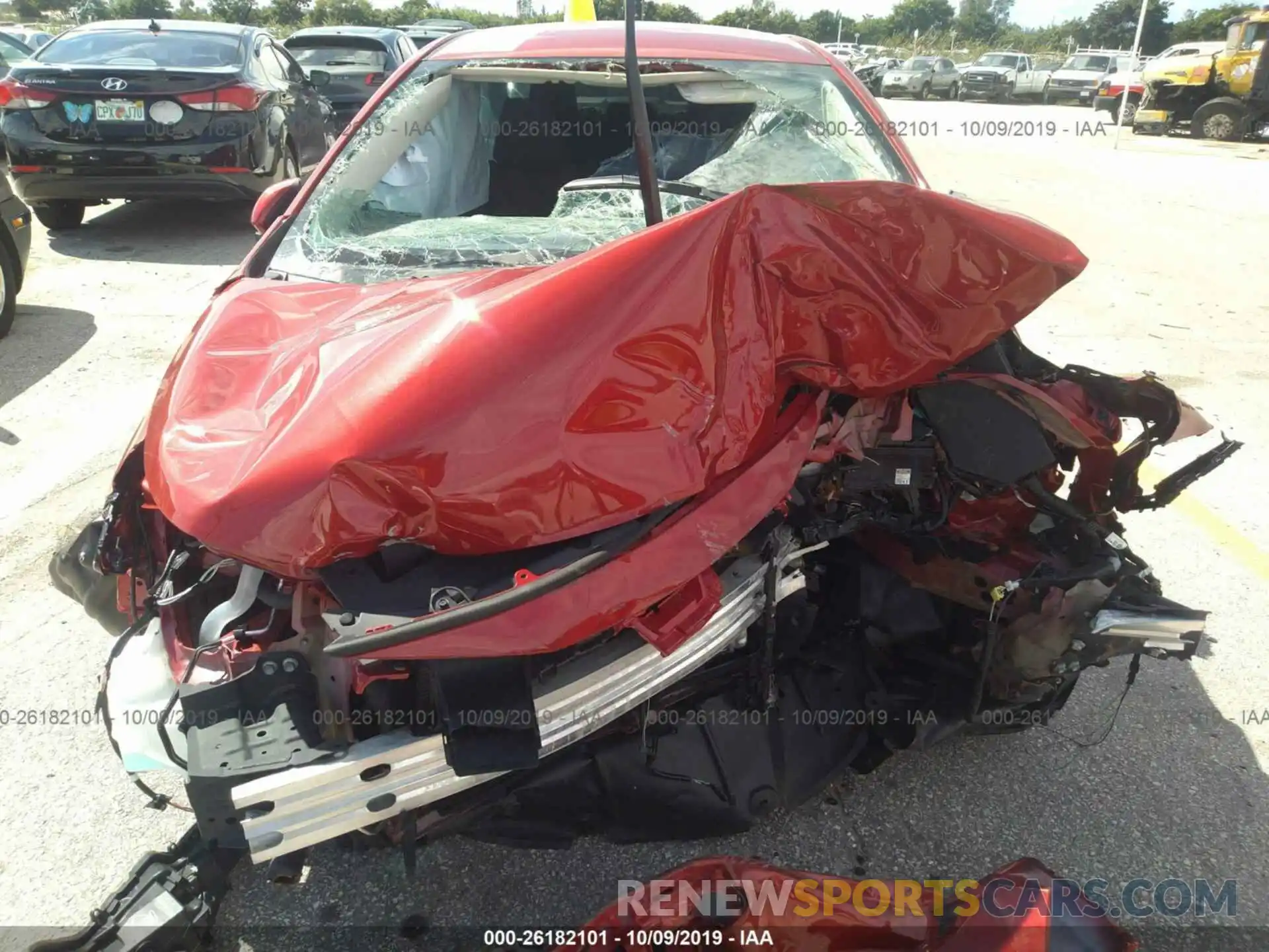 6 Photograph of a damaged car 5YFEPRAE8LP021107 TOYOTA COROLLA 2020