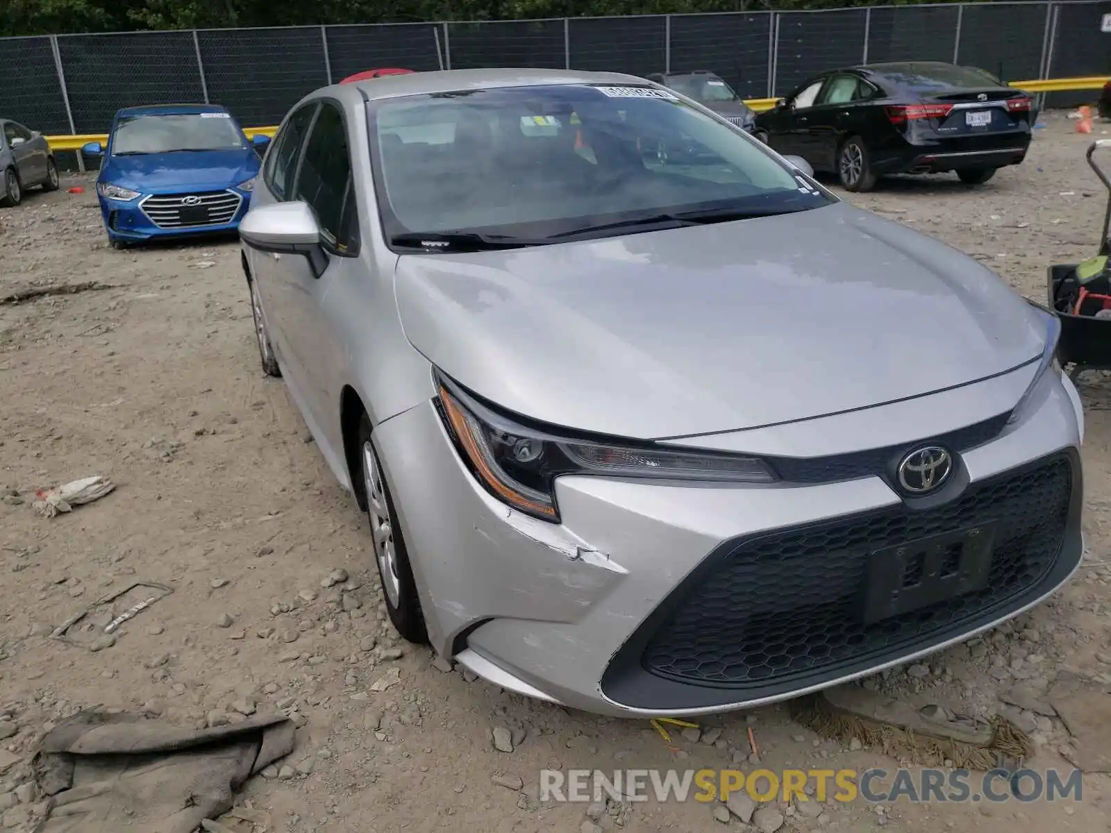 9 Photograph of a damaged car 5YFEPRAE8LP021155 TOYOTA COROLLA 2020