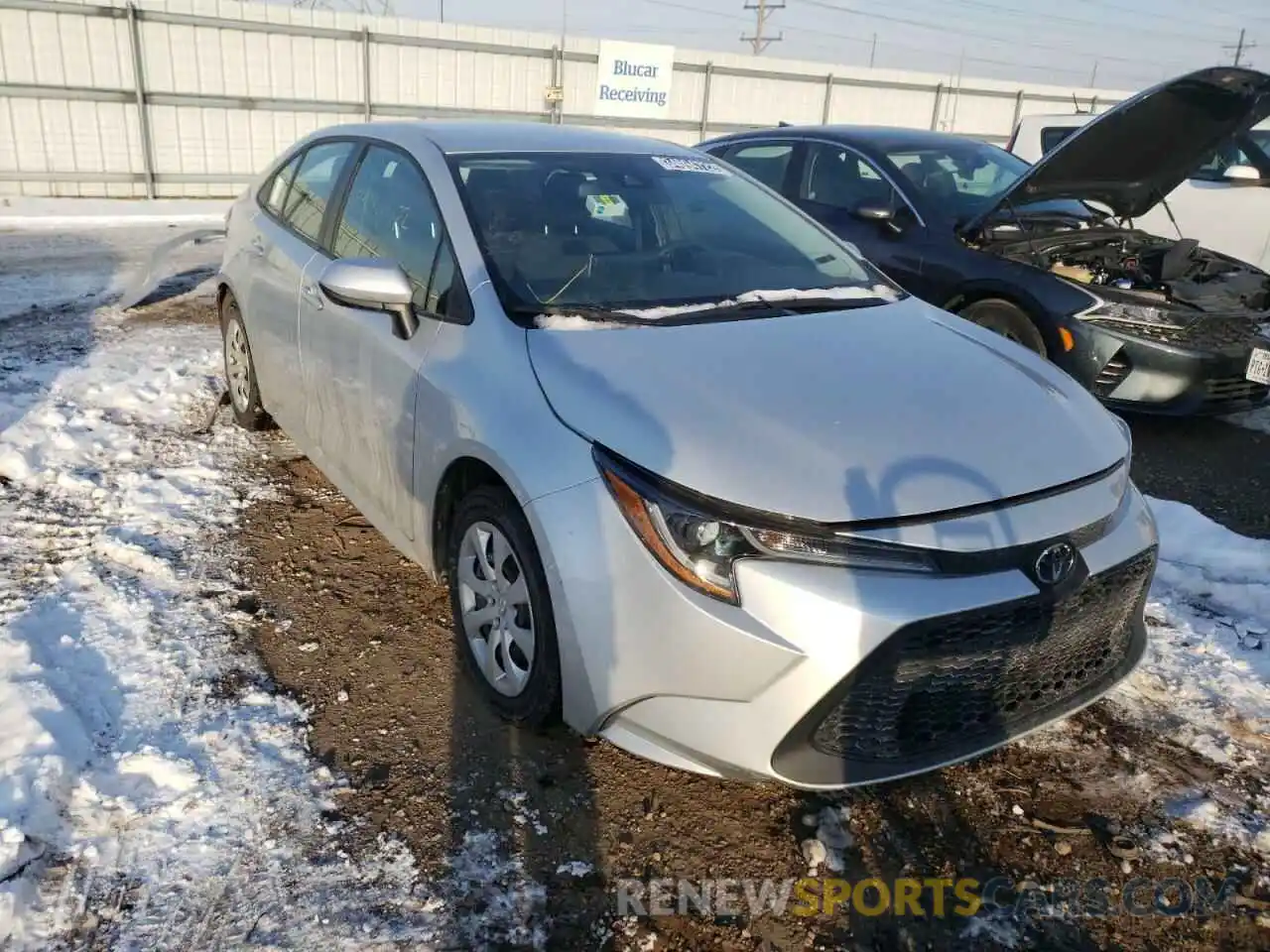 1 Photograph of a damaged car 5YFEPRAE8LP024640 TOYOTA COROLLA 2020