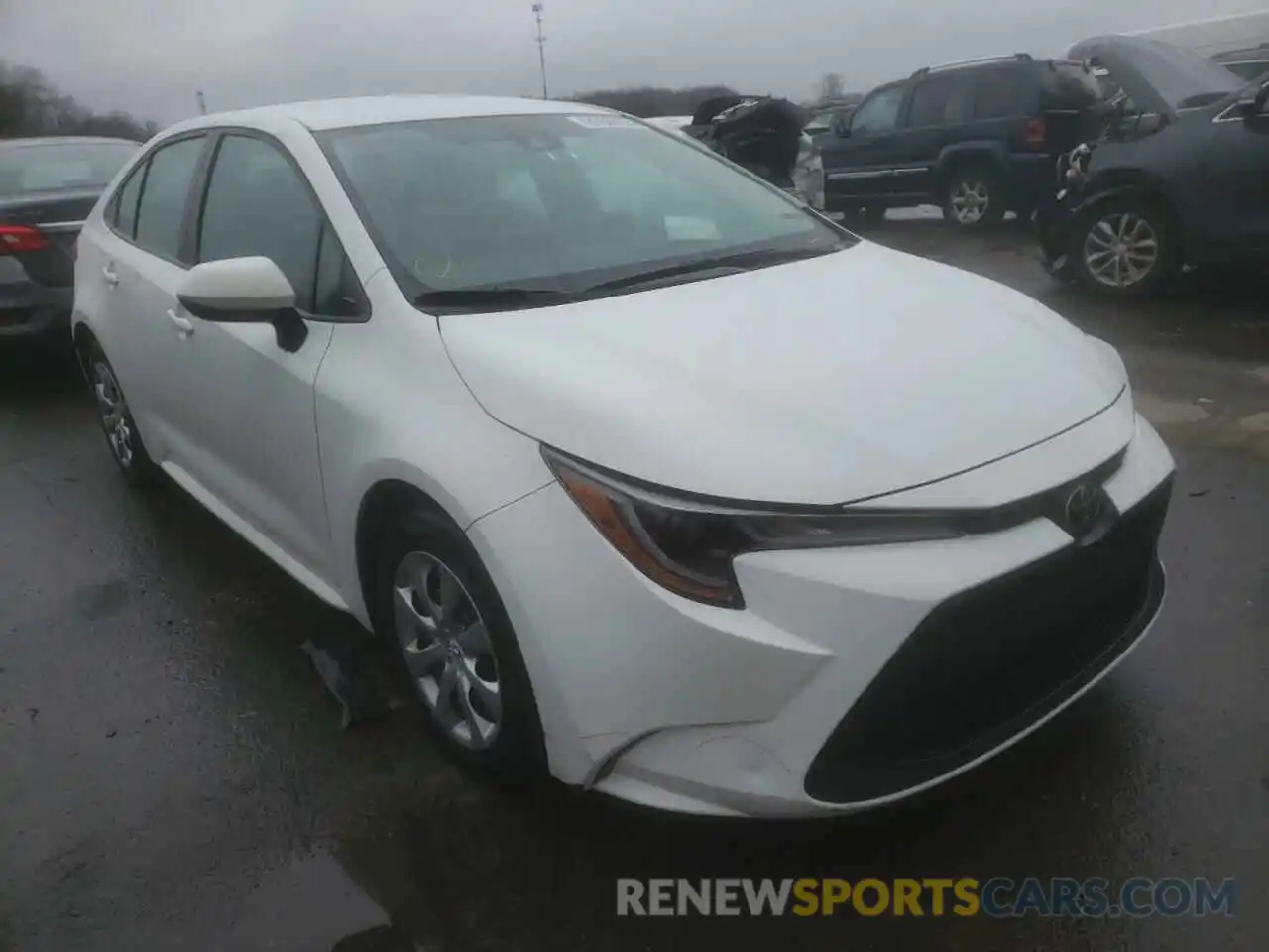 1 Photograph of a damaged car 5YFEPRAE8LP025027 TOYOTA COROLLA 2020