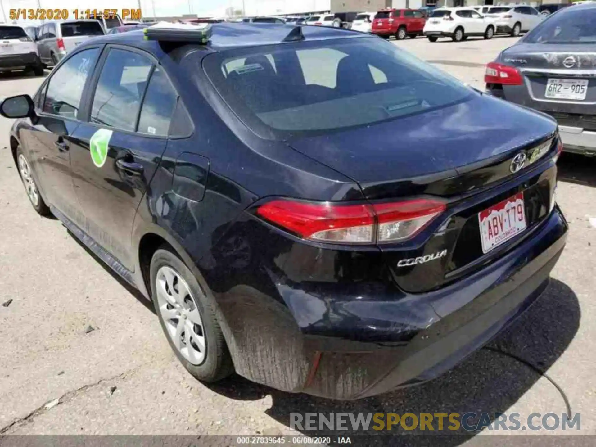 16 Photograph of a damaged car 5YFEPRAE8LP025657 TOYOTA COROLLA 2020