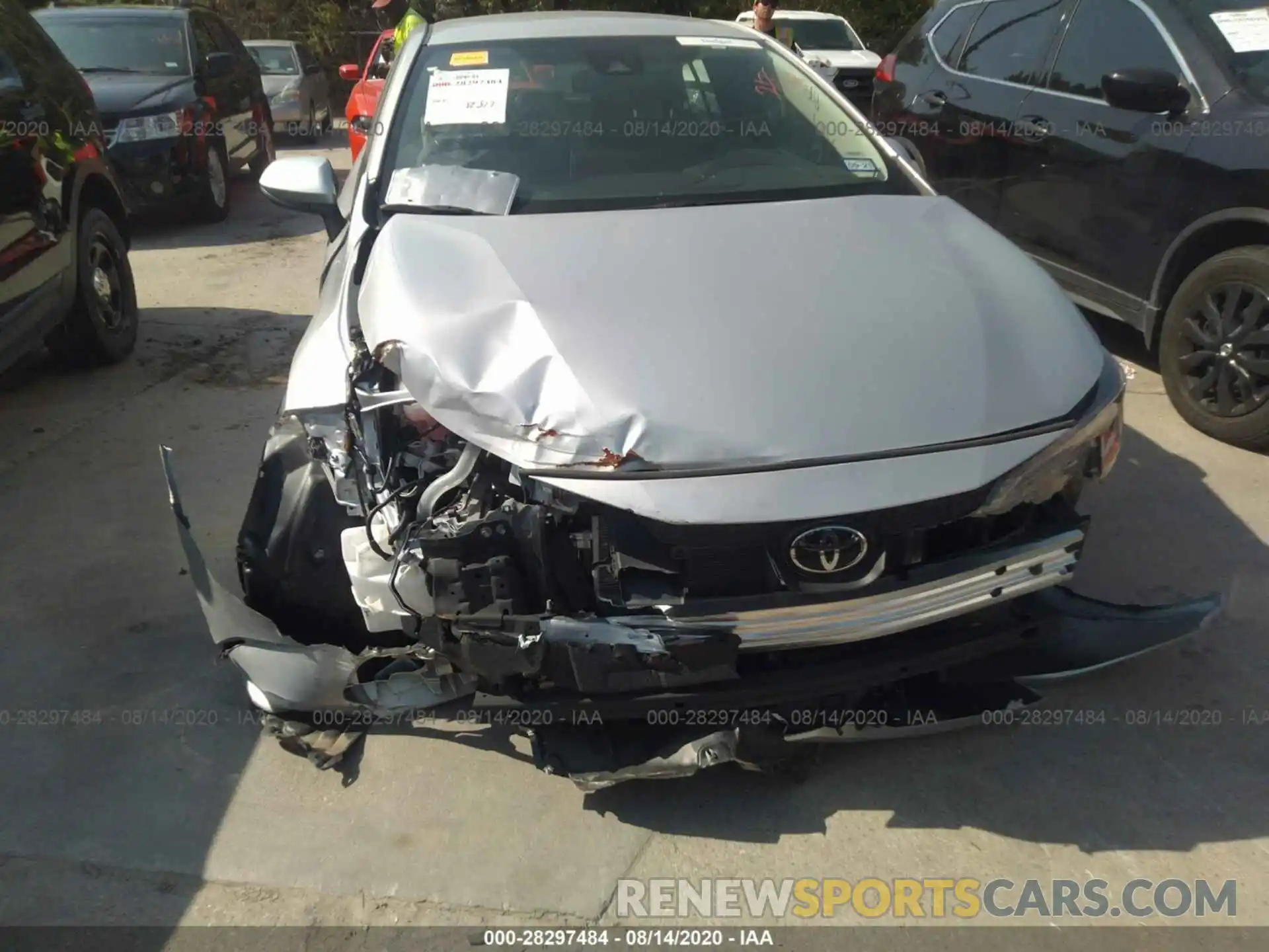 6 Photograph of a damaged car 5YFEPRAE8LP026713 TOYOTA COROLLA 2020