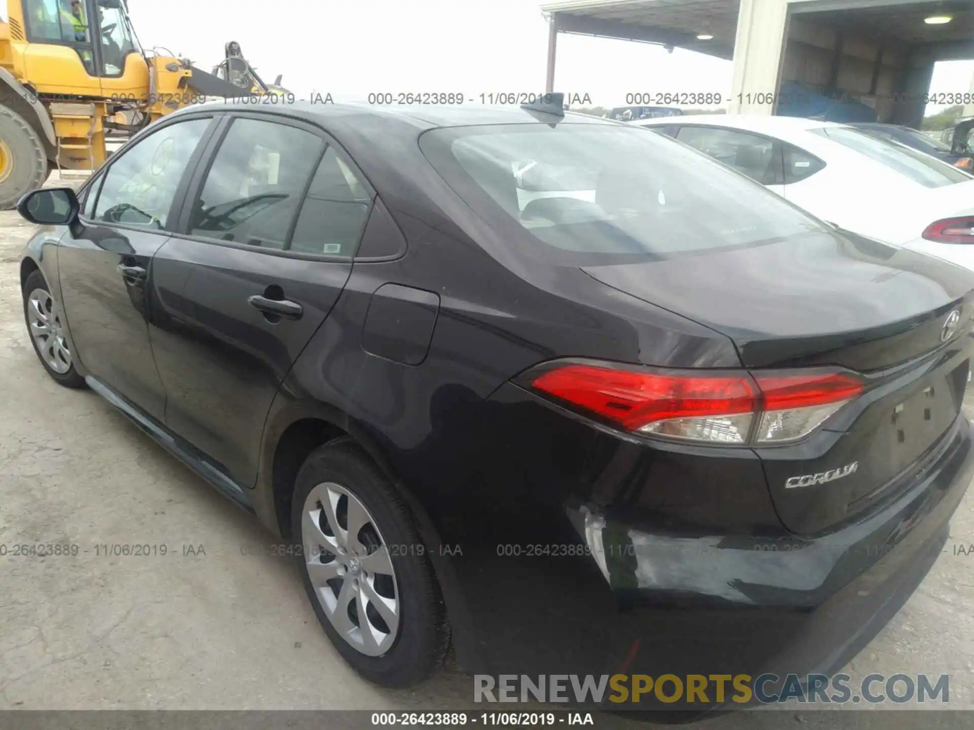 3 Photograph of a damaged car 5YFEPRAE8LP027800 TOYOTA COROLLA 2020