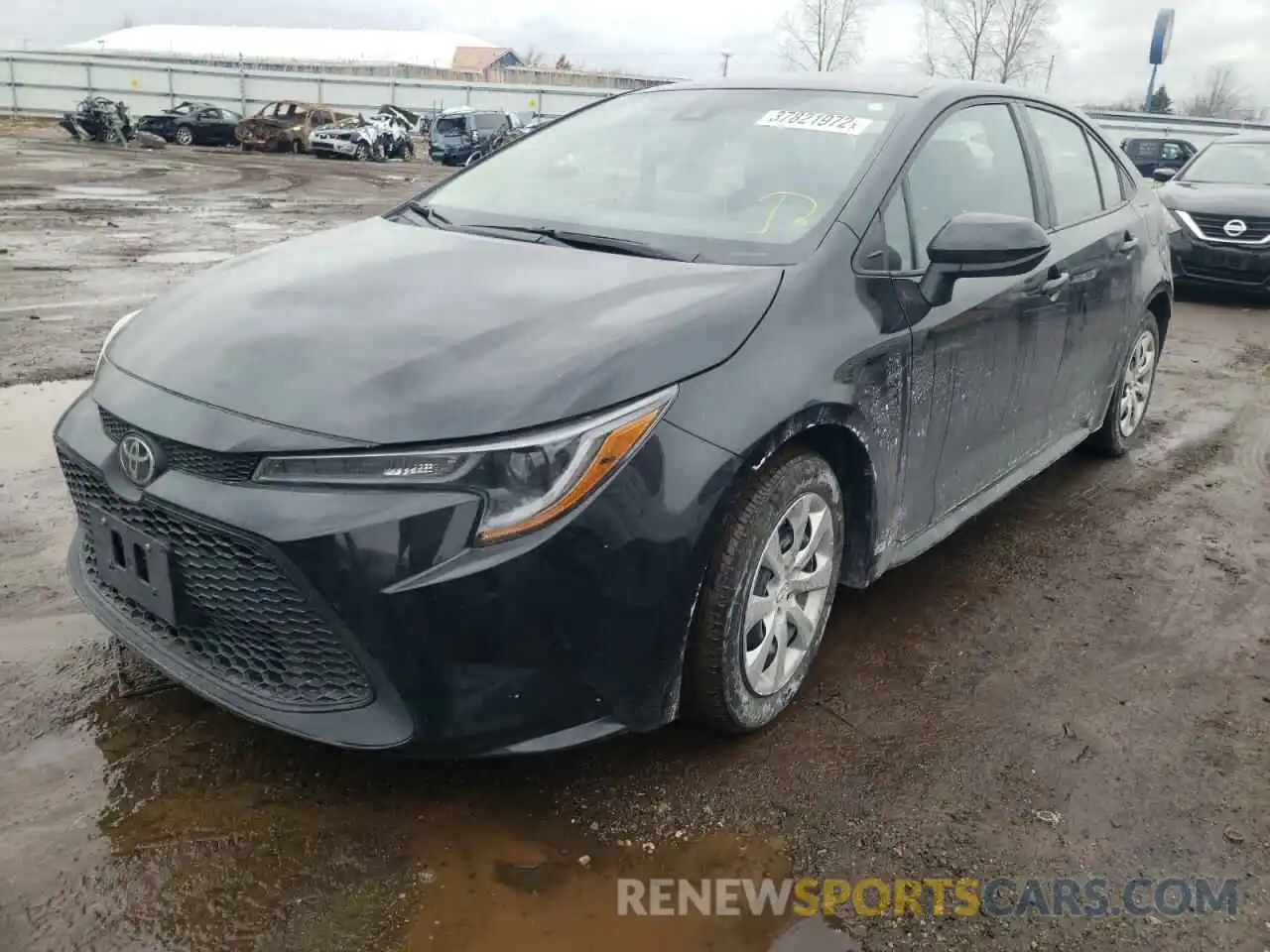 2 Photograph of a damaged car 5YFEPRAE8LP029613 TOYOTA COROLLA 2020