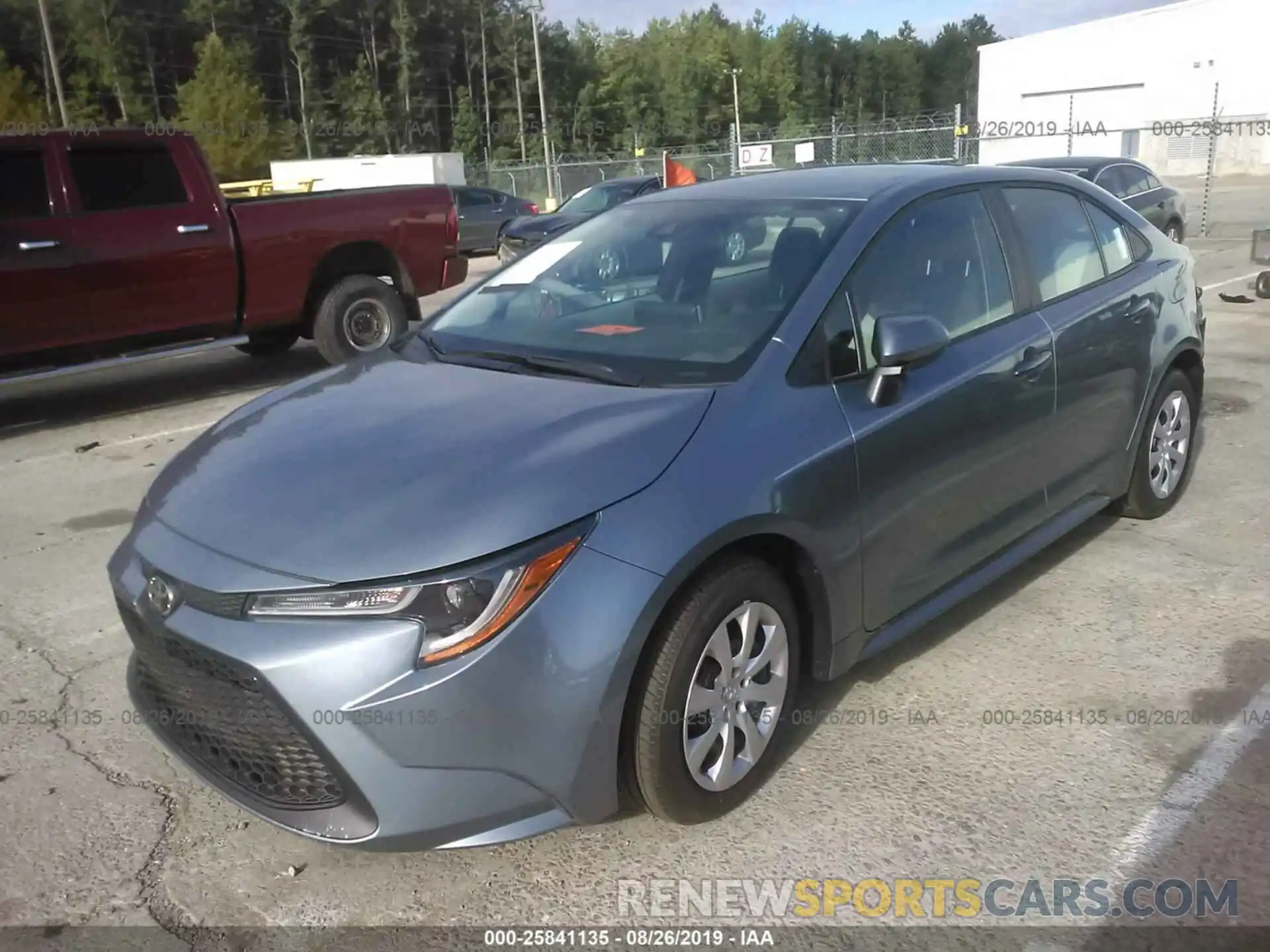 2 Photograph of a damaged car 5YFEPRAE8LP032141 TOYOTA COROLLA 2020