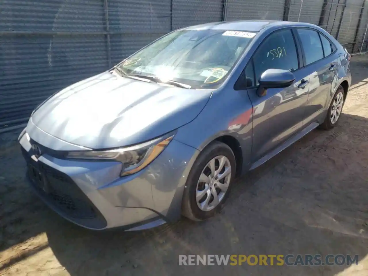 2 Photograph of a damaged car 5YFEPRAE8LP032740 TOYOTA COROLLA 2020