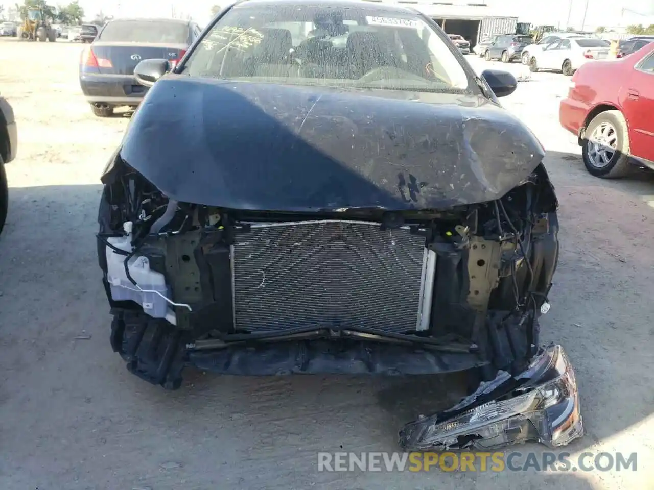 9 Photograph of a damaged car 5YFEPRAE8LP034004 TOYOTA COROLLA 2020