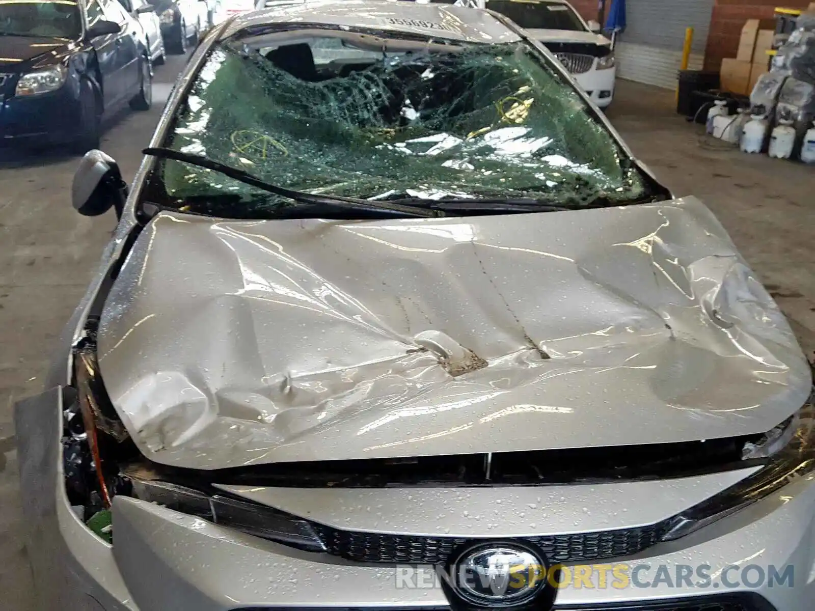 9 Photograph of a damaged car 5YFEPRAE8LP039252 TOYOTA COROLLA 2020