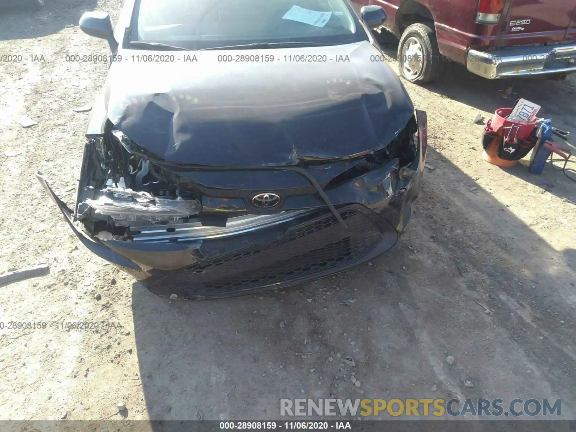 6 Photograph of a damaged car 5YFEPRAE8LP039462 TOYOTA COROLLA 2020