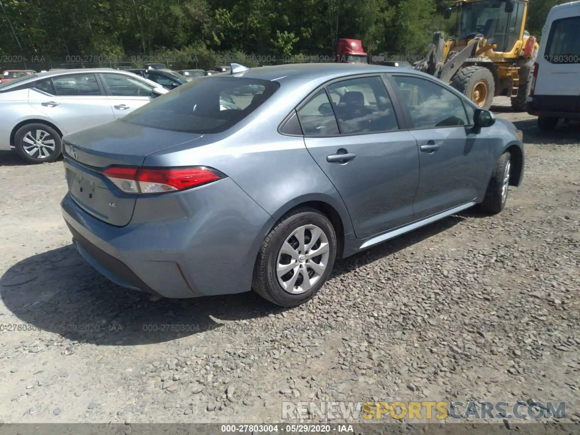 4 Photograph of a damaged car 5YFEPRAE8LP040658 TOYOTA COROLLA 2020