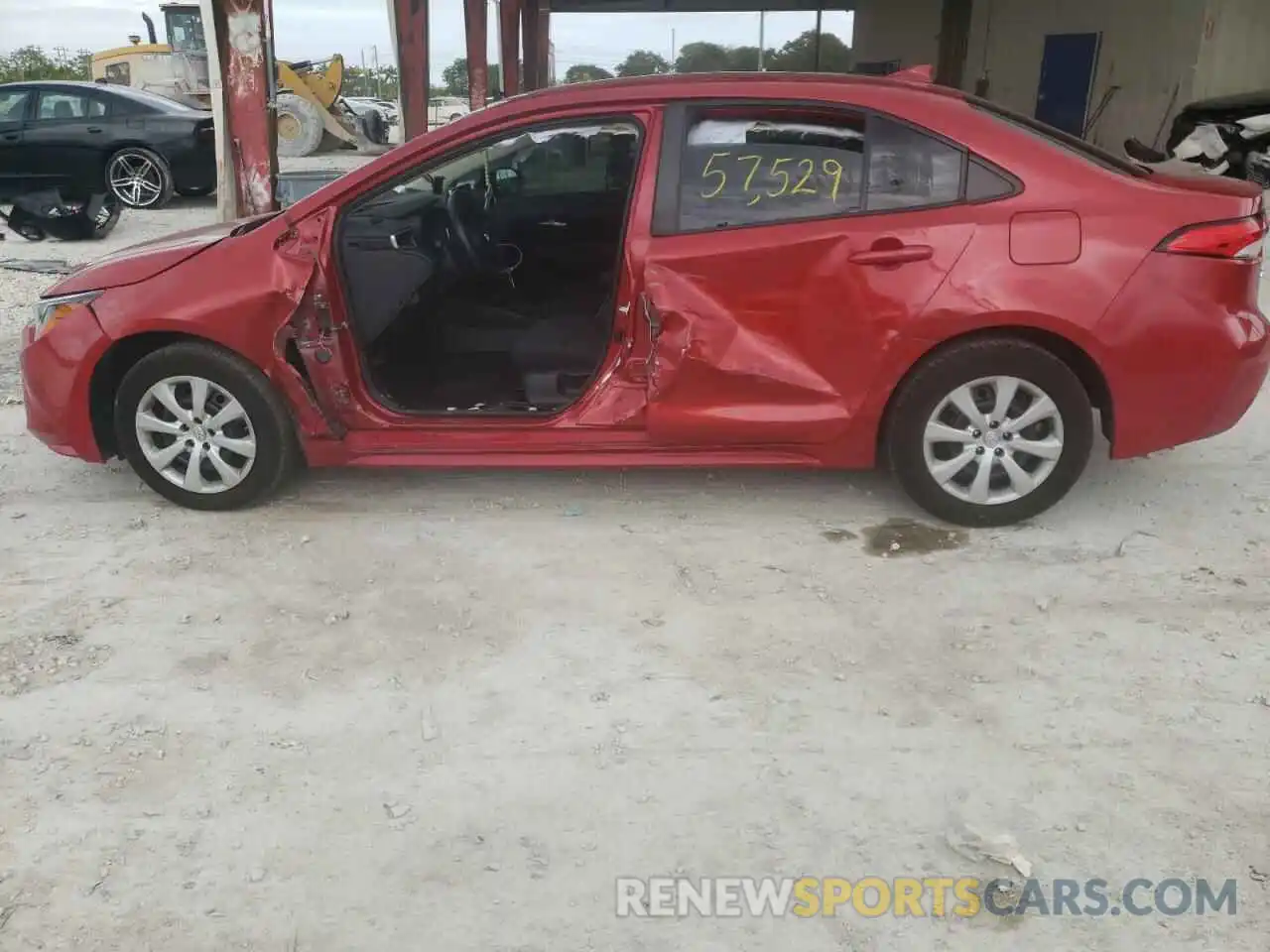 9 Photograph of a damaged car 5YFEPRAE8LP045181 TOYOTA COROLLA 2020