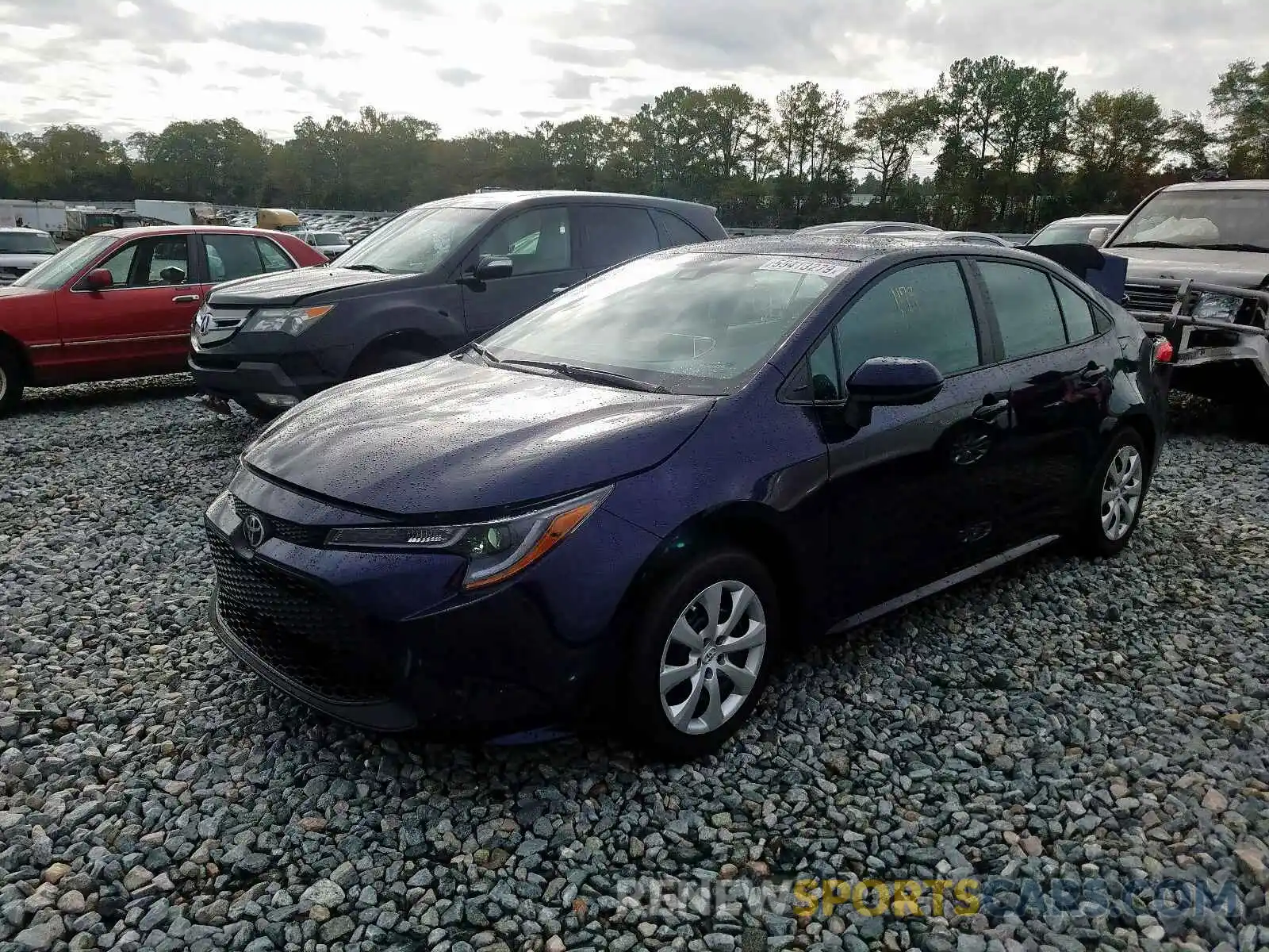 2 Photograph of a damaged car 5YFEPRAE8LP048887 TOYOTA COROLLA 2020