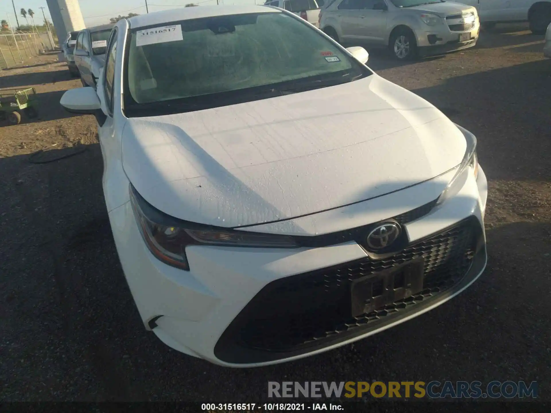 6 Photograph of a damaged car 5YFEPRAE8LP049554 TOYOTA COROLLA 2020