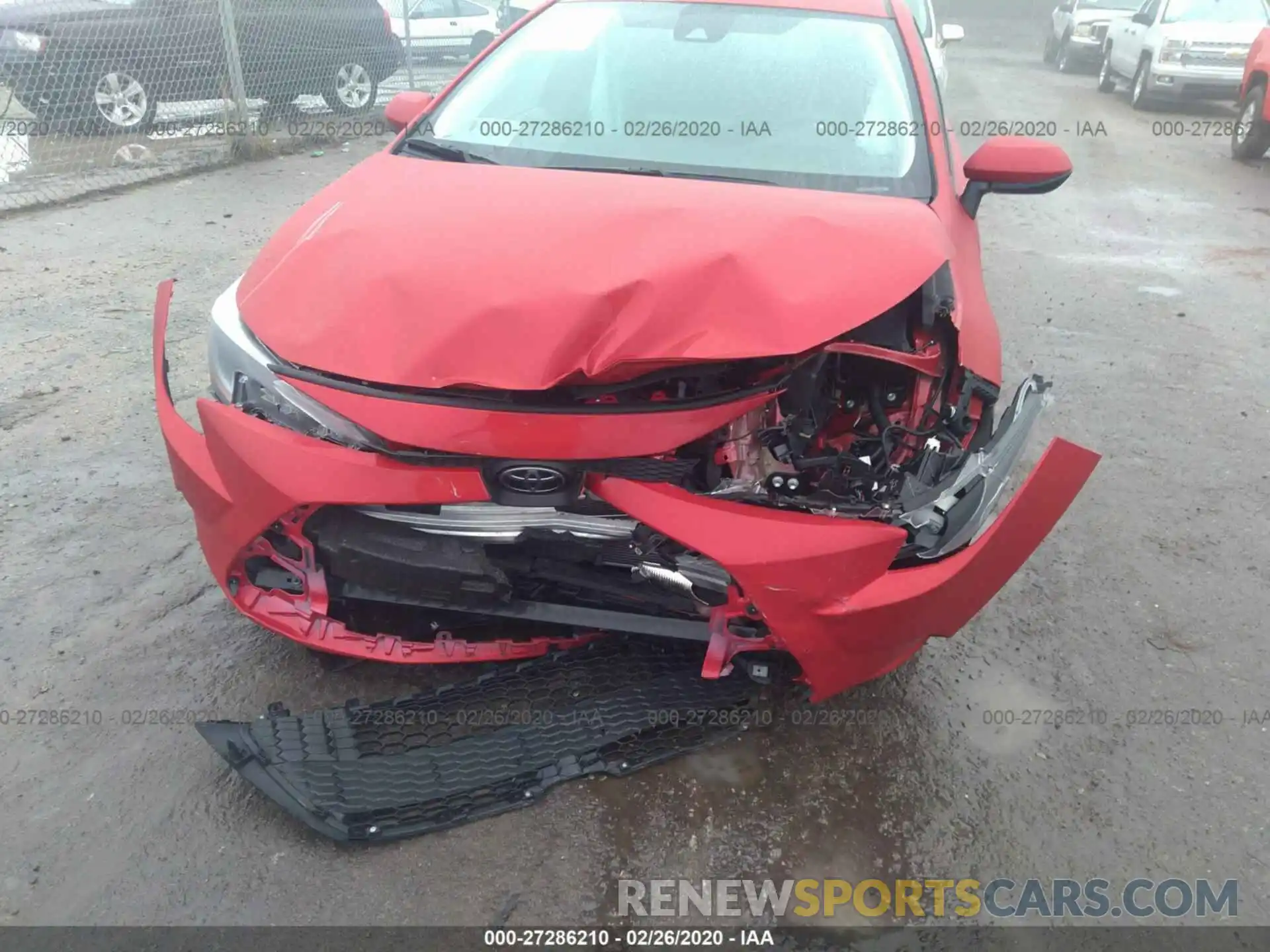 6 Photograph of a damaged car 5YFEPRAE8LP052308 TOYOTA COROLLA 2020