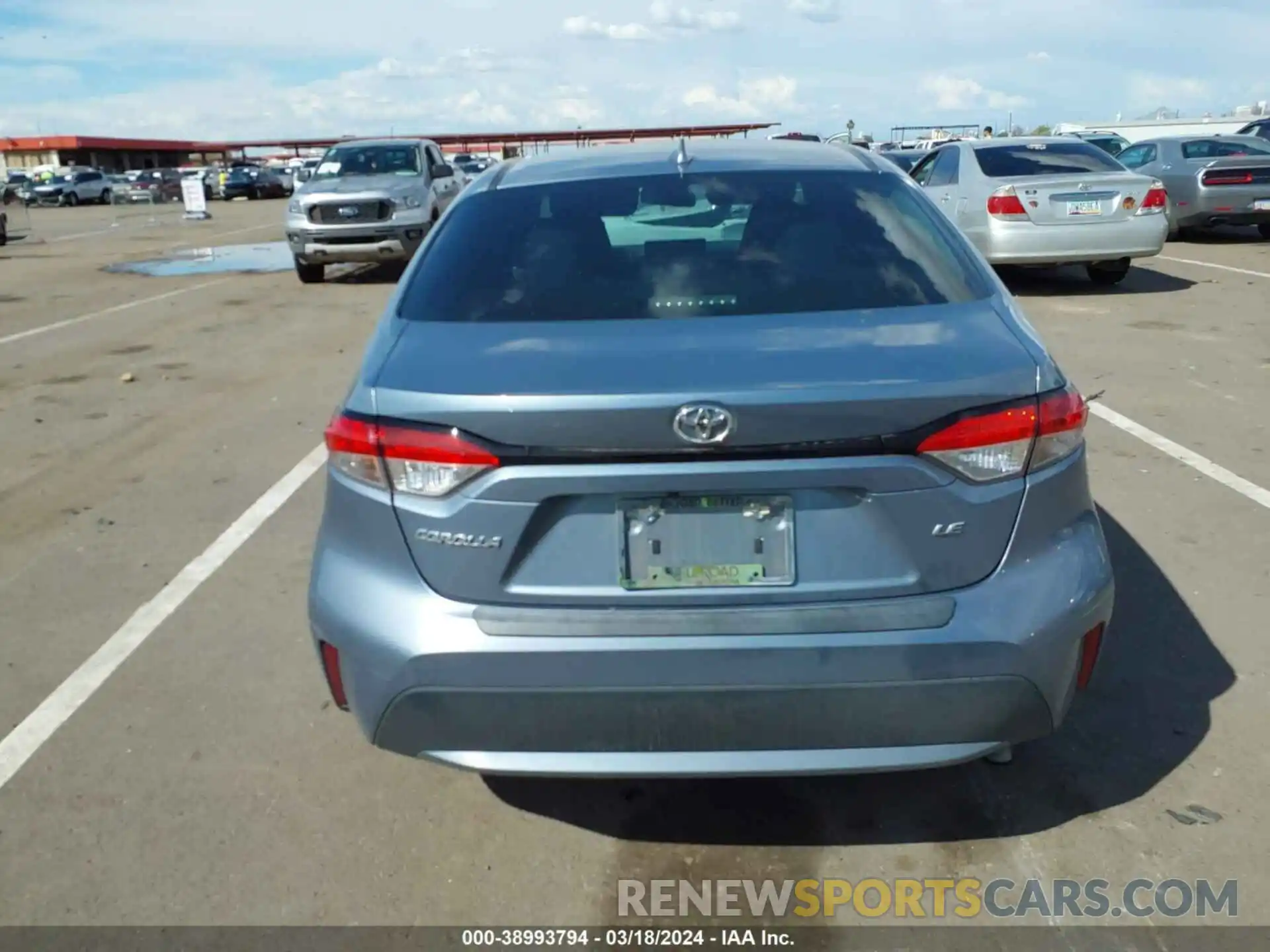 16 Photograph of a damaged car 5YFEPRAE8LP053359 TOYOTA COROLLA 2020