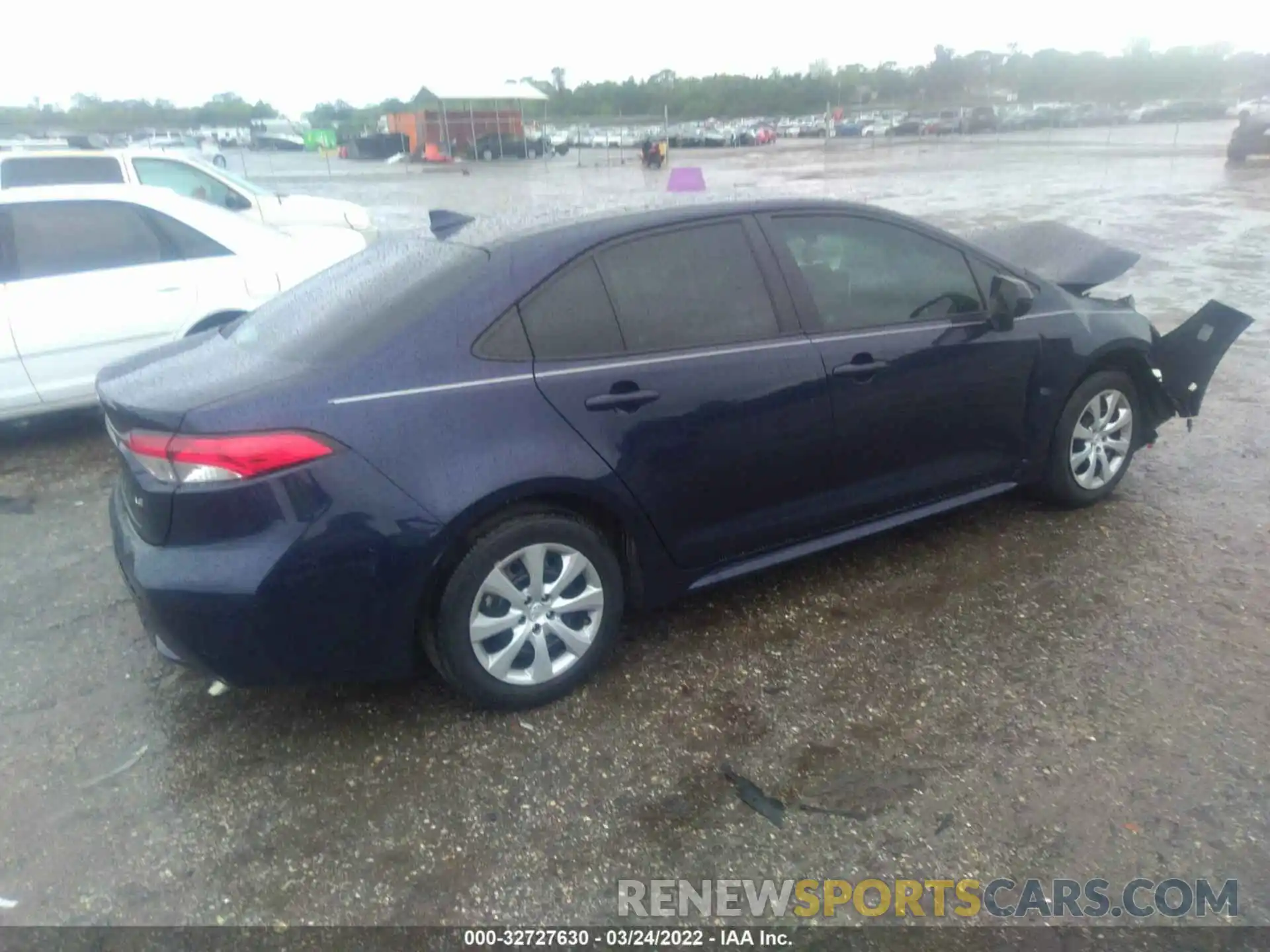 2 Photograph of a damaged car 5YFEPRAE8LP053801 TOYOTA COROLLA 2020