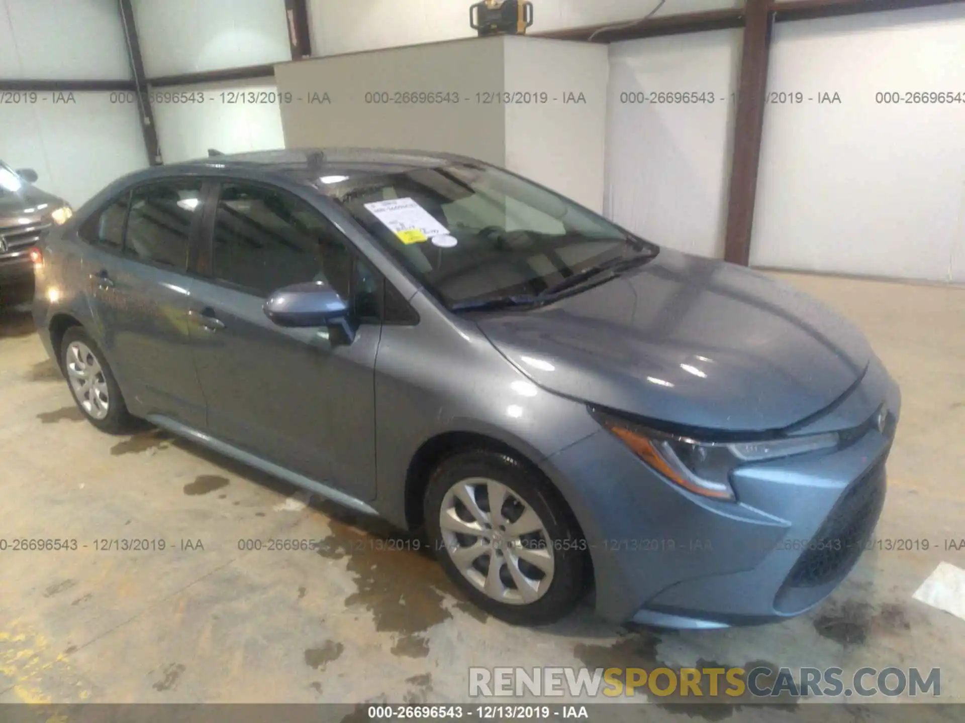 1 Photograph of a damaged car 5YFEPRAE8LP056200 TOYOTA COROLLA 2020