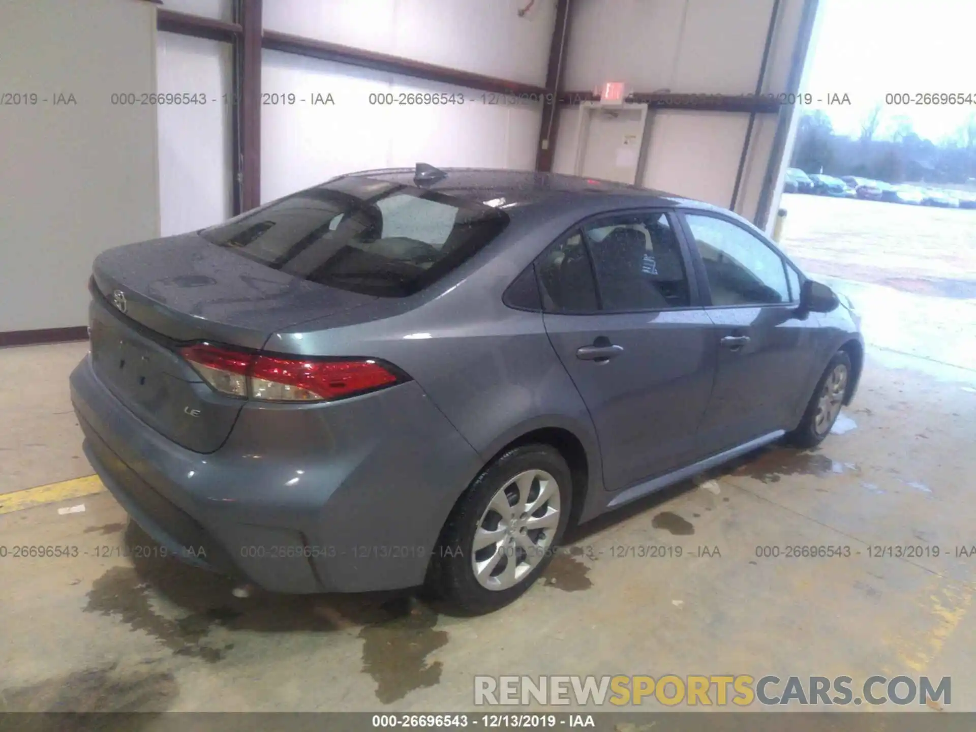 4 Photograph of a damaged car 5YFEPRAE8LP056200 TOYOTA COROLLA 2020