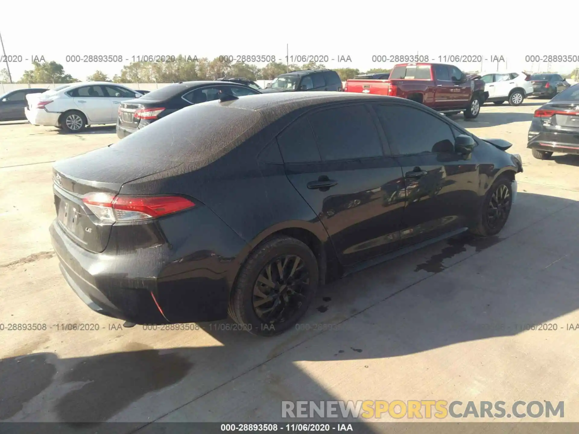 4 Photograph of a damaged car 5YFEPRAE8LP057444 TOYOTA COROLLA 2020