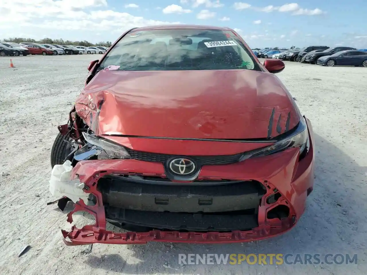 5 Photograph of a damaged car 5YFEPRAE8LP058447 TOYOTA COROLLA 2020