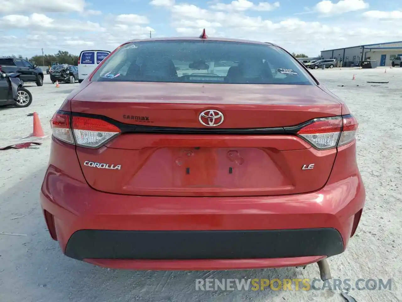 6 Photograph of a damaged car 5YFEPRAE8LP058447 TOYOTA COROLLA 2020