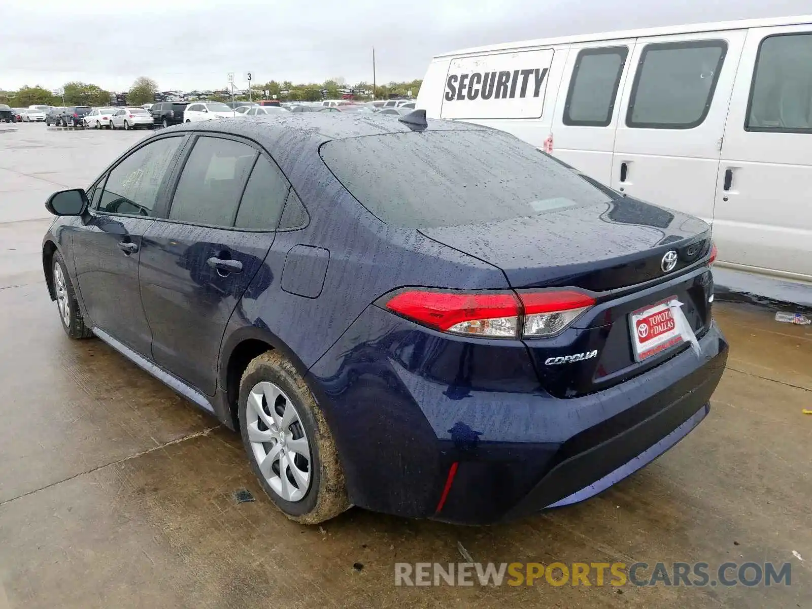 3 Photograph of a damaged car 5YFEPRAE8LP059758 TOYOTA COROLLA 2020