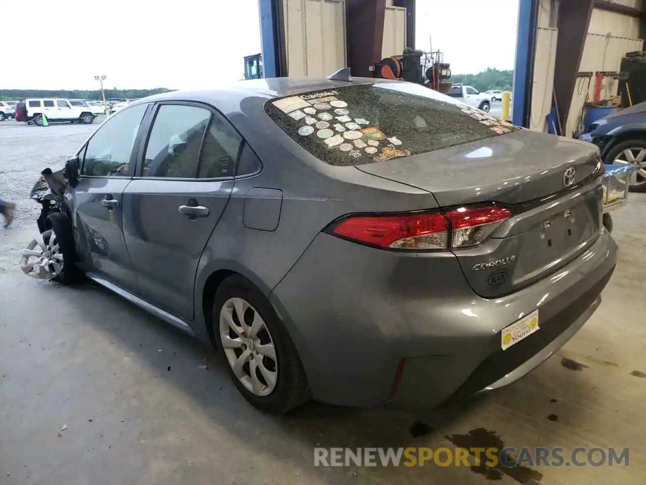 3 Photograph of a damaged car 5YFEPRAE8LP059842 TOYOTA COROLLA 2020