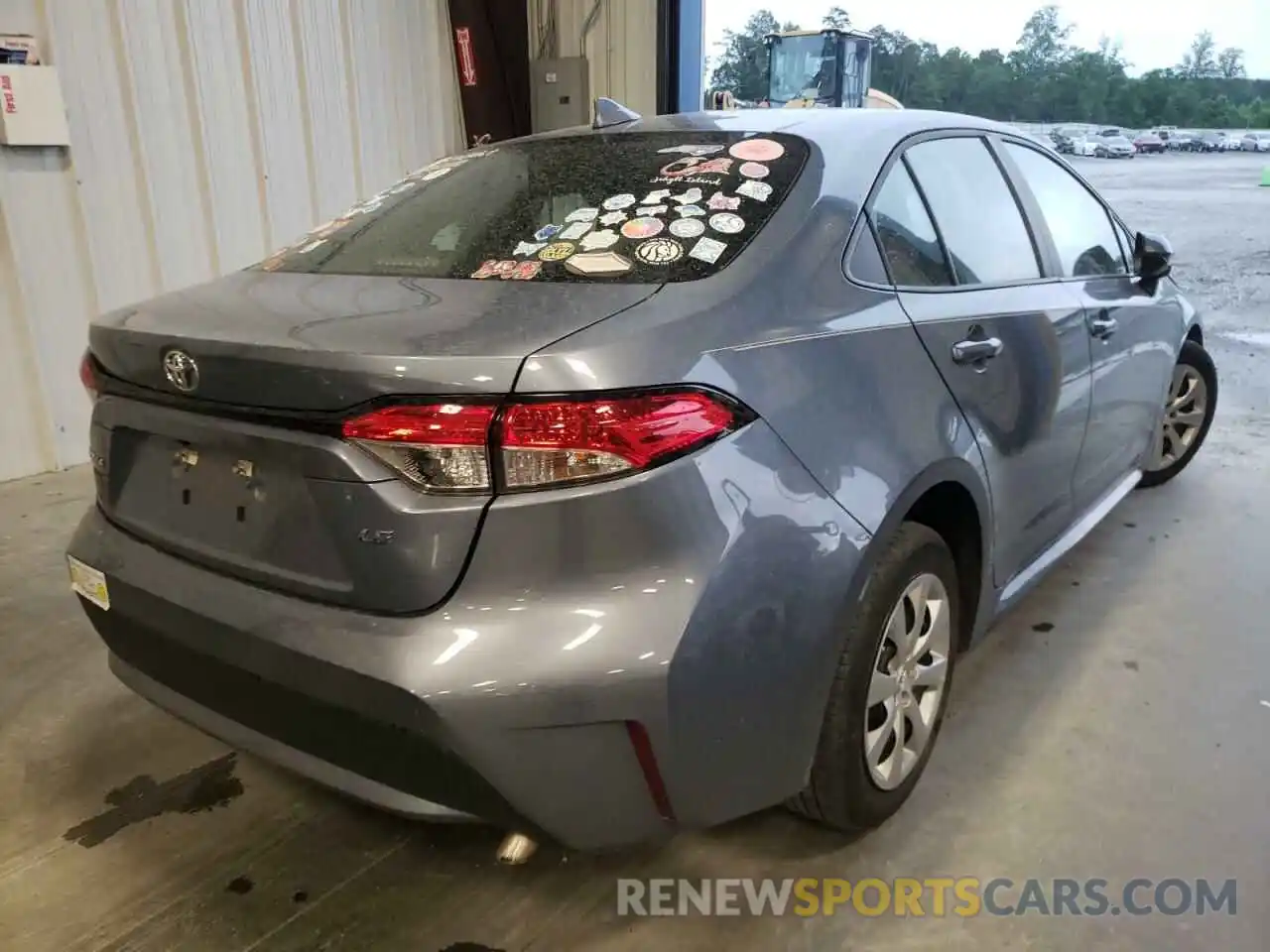 4 Photograph of a damaged car 5YFEPRAE8LP059842 TOYOTA COROLLA 2020