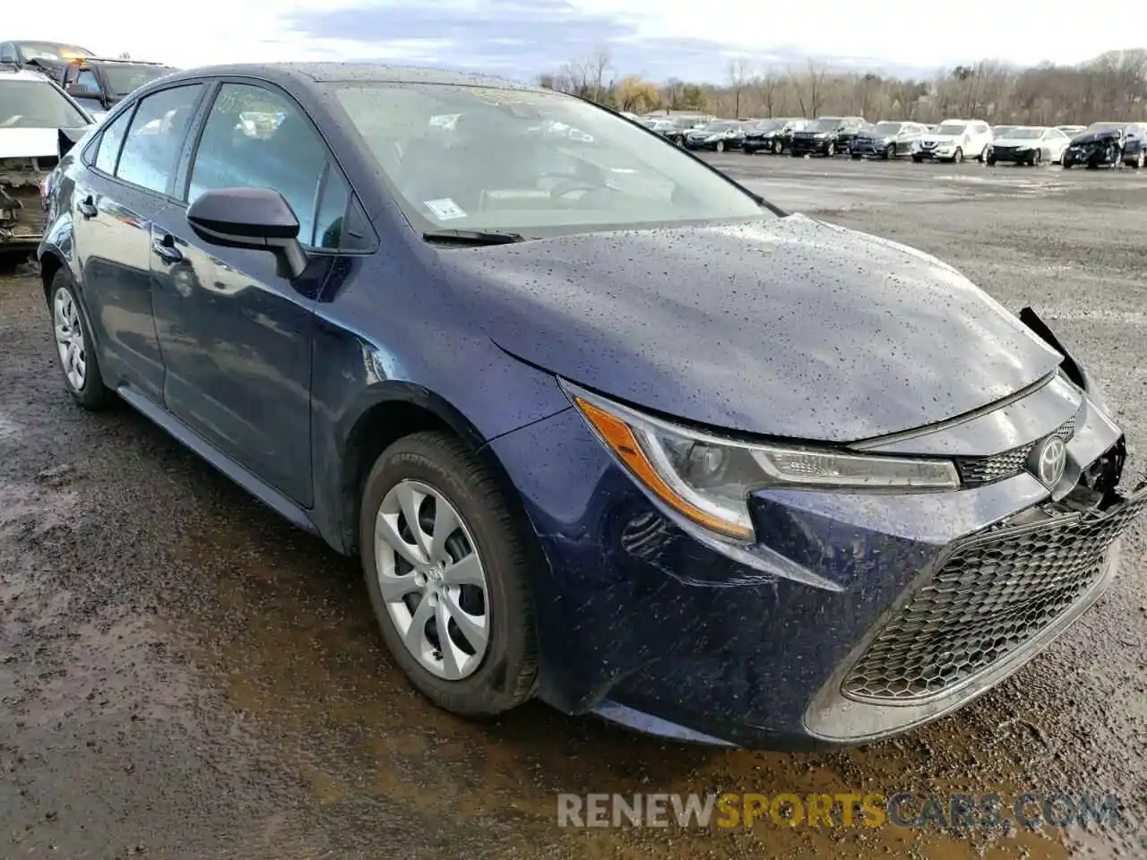 1 Photograph of a damaged car 5YFEPRAE8LP061266 TOYOTA COROLLA 2020