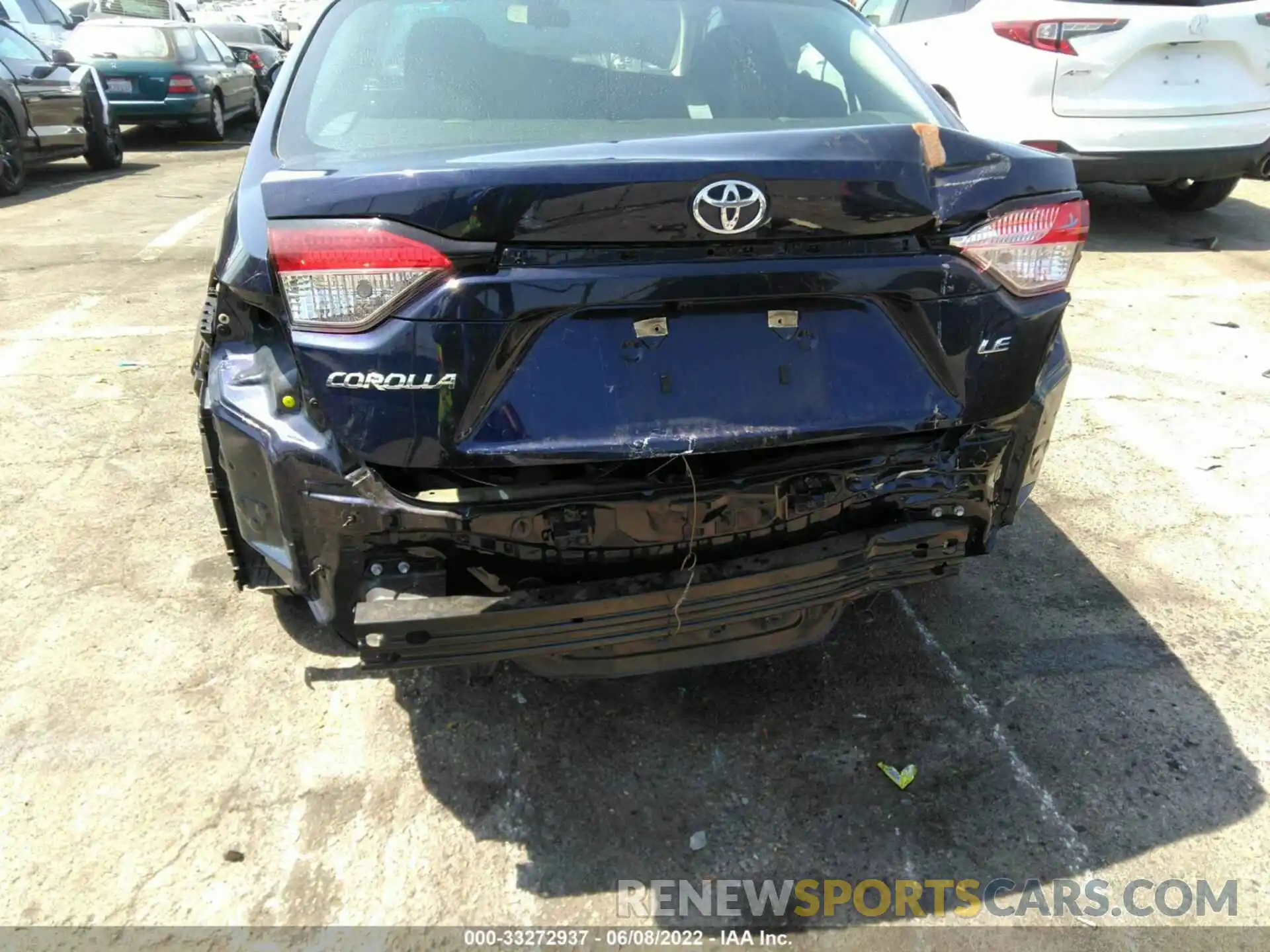 6 Photograph of a damaged car 5YFEPRAE8LP062238 TOYOTA COROLLA 2020