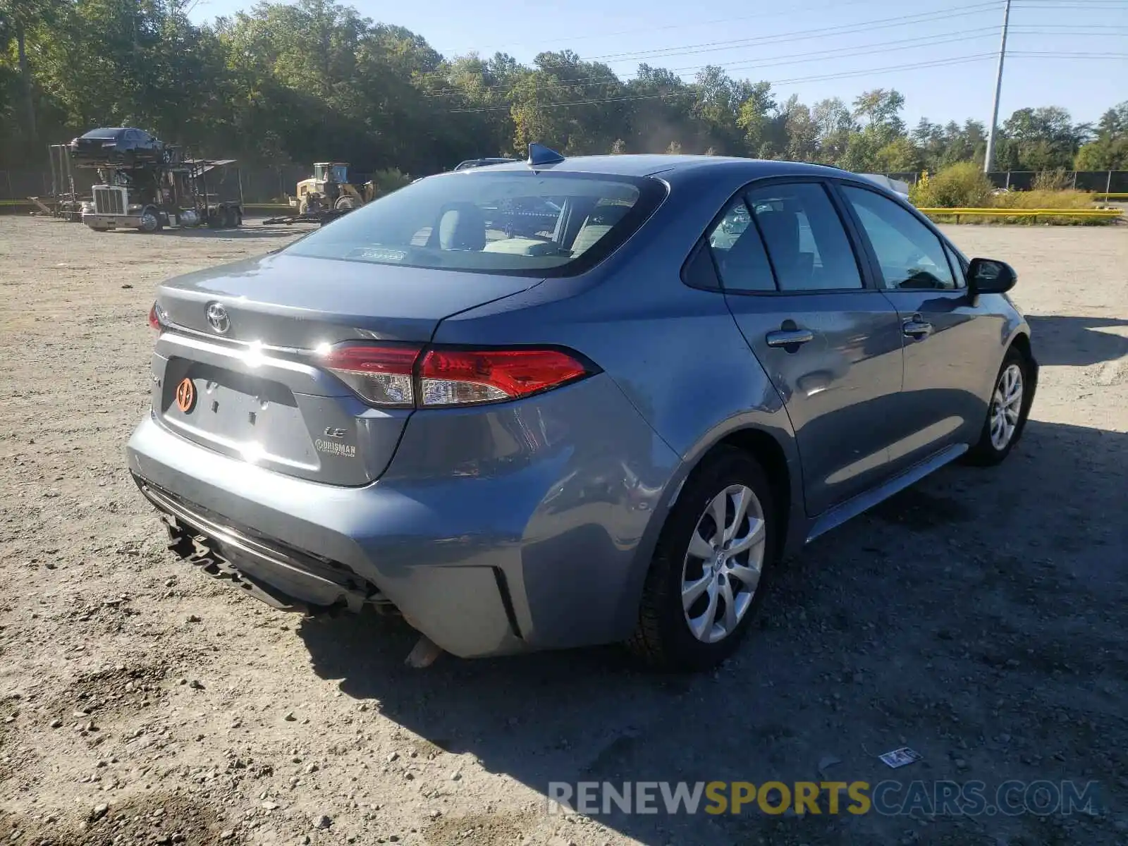 4 Photograph of a damaged car 5YFEPRAE8LP062563 TOYOTA COROLLA 2020