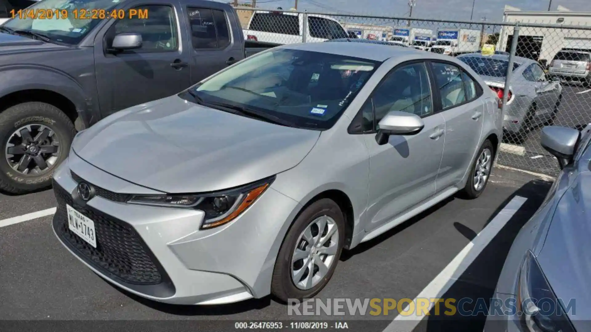 14 Photograph of a damaged car 5YFEPRAE8LP064409 TOYOTA COROLLA 2020