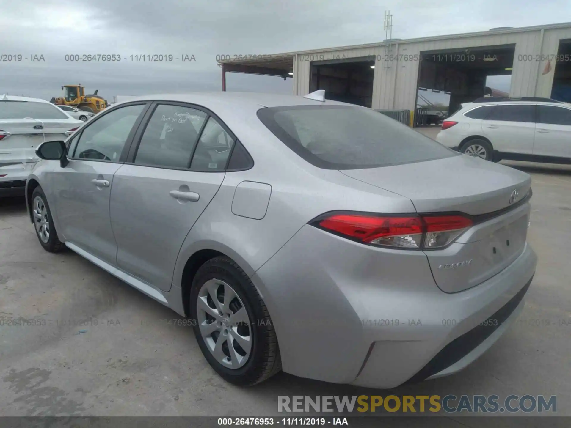 3 Photograph of a damaged car 5YFEPRAE8LP064409 TOYOTA COROLLA 2020