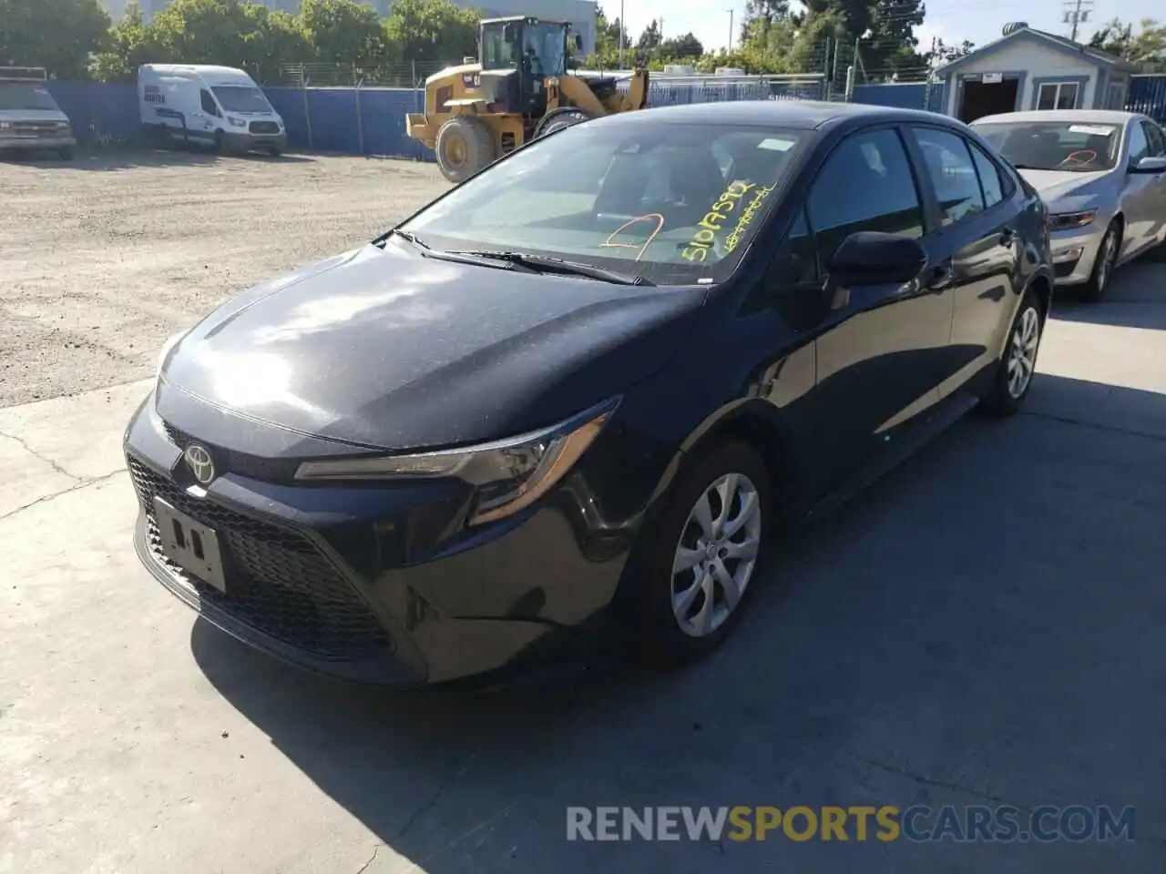 2 Photograph of a damaged car 5YFEPRAE8LP064538 TOYOTA COROLLA 2020