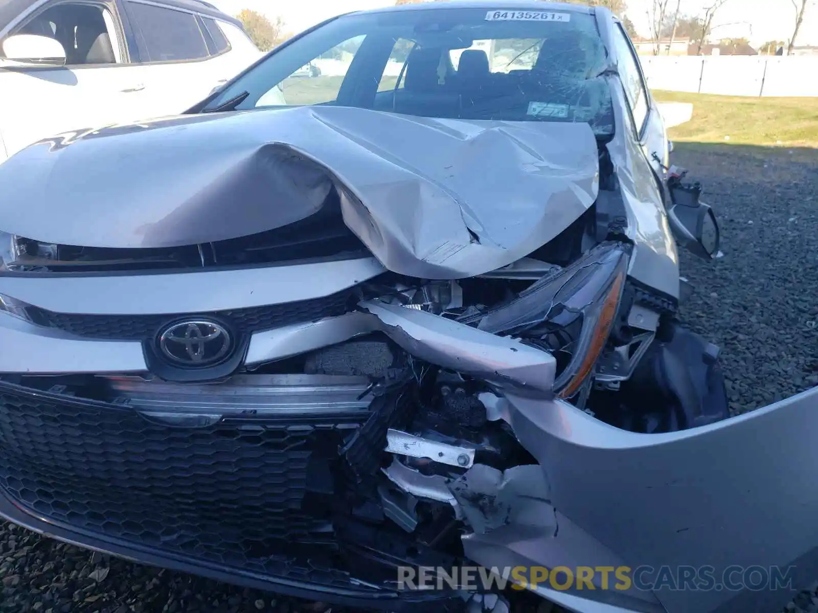 9 Photograph of a damaged car 5YFEPRAE8LP064863 TOYOTA COROLLA 2020