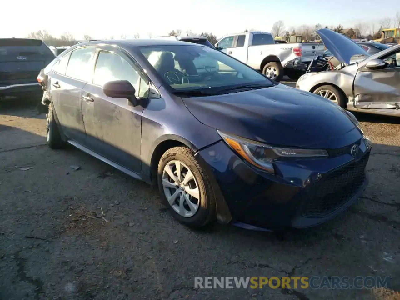 1 Photograph of a damaged car 5YFEPRAE8LP067309 TOYOTA COROLLA 2020