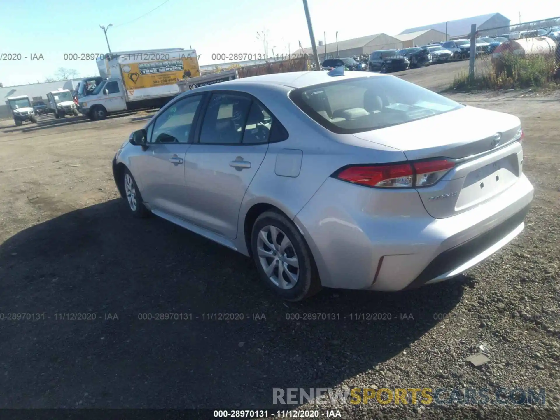 3 Photograph of a damaged car 5YFEPRAE8LP067908 TOYOTA COROLLA 2020