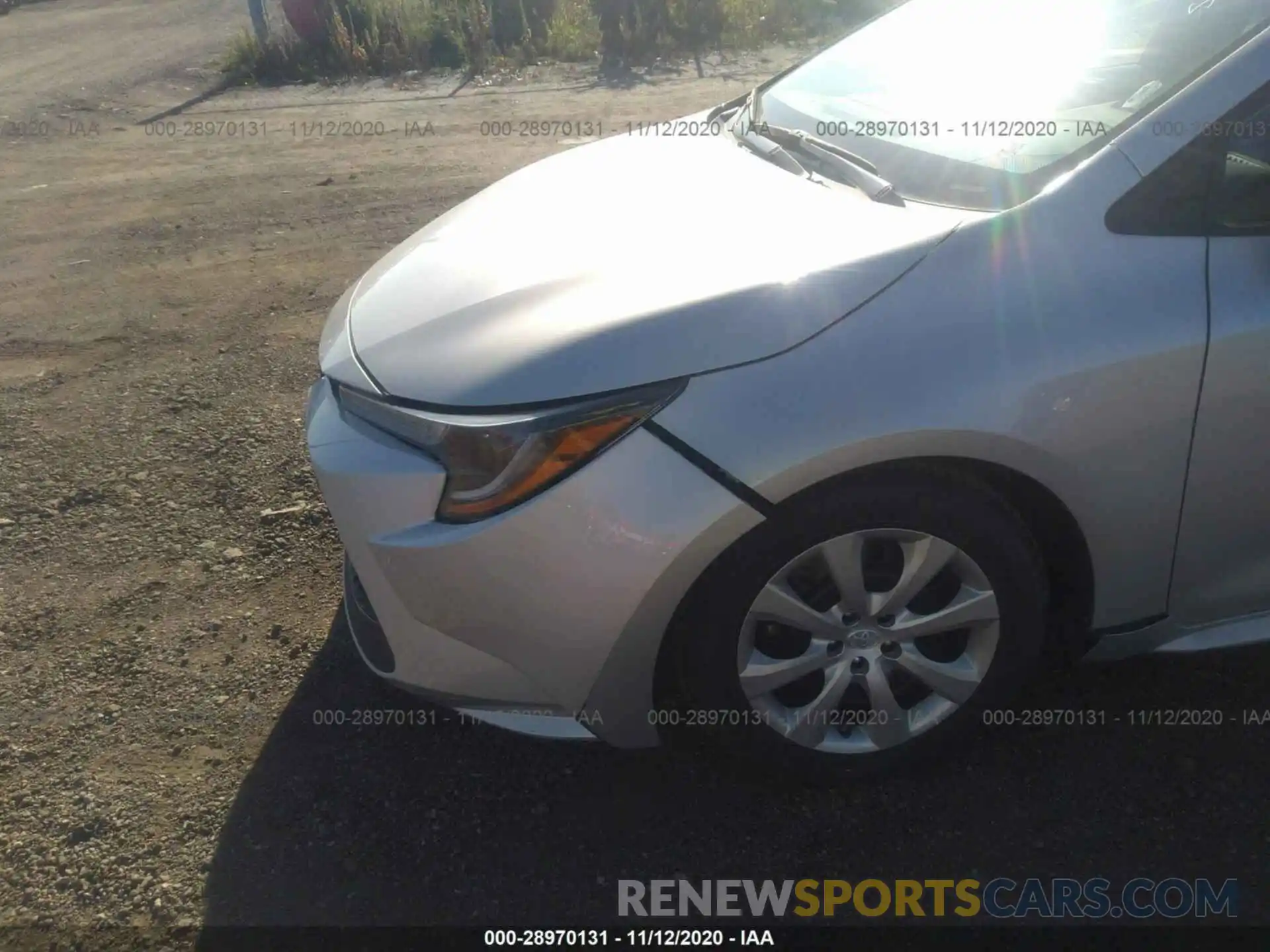 6 Photograph of a damaged car 5YFEPRAE8LP067908 TOYOTA COROLLA 2020