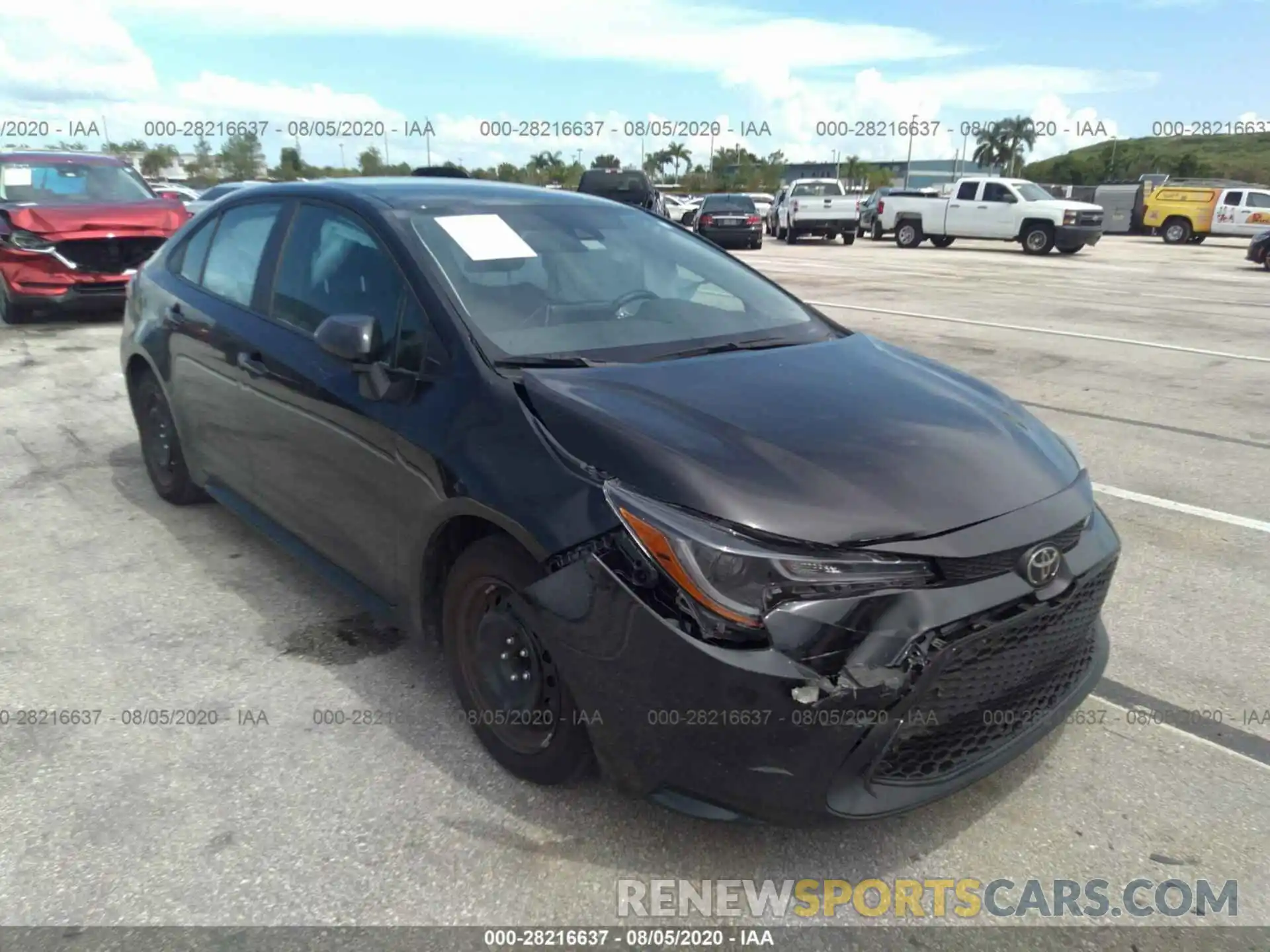 6 Photograph of a damaged car 5YFEPRAE8LP070873 TOYOTA COROLLA 2020