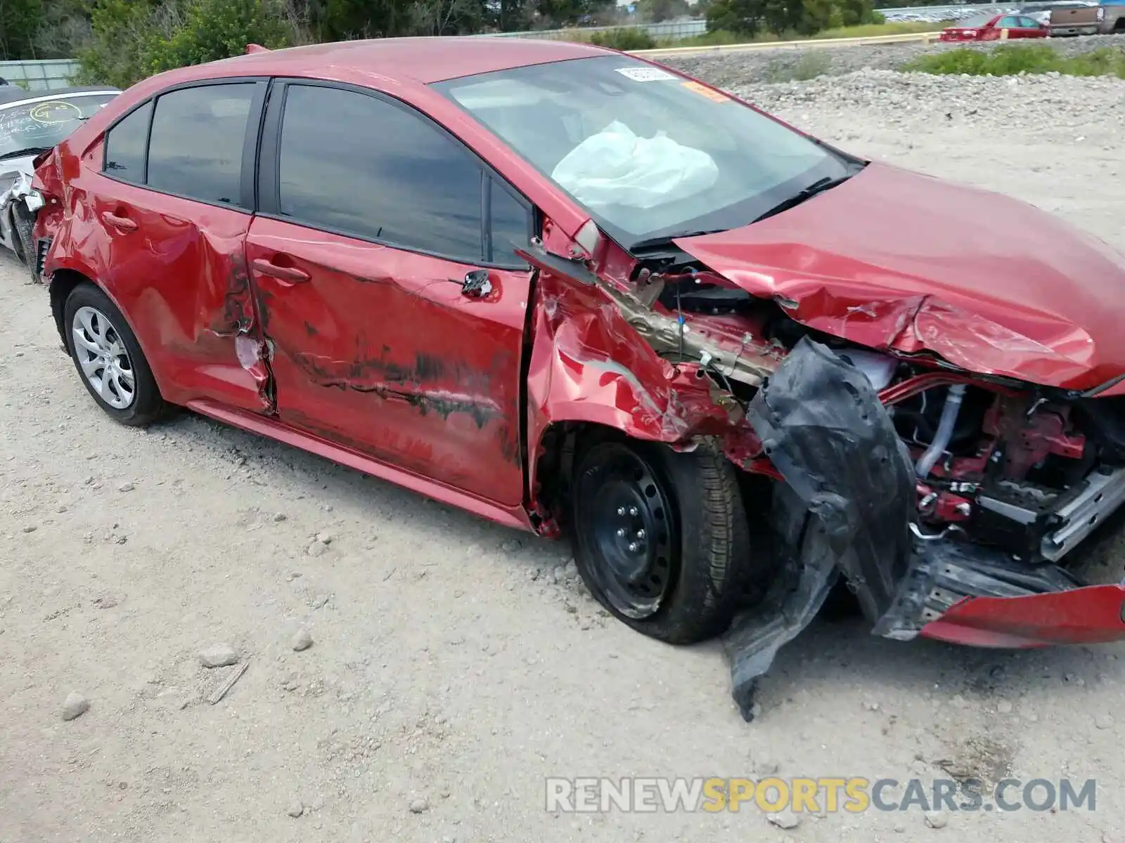 9 Photograph of a damaged car 5YFEPRAE8LP073482 TOYOTA COROLLA 2020