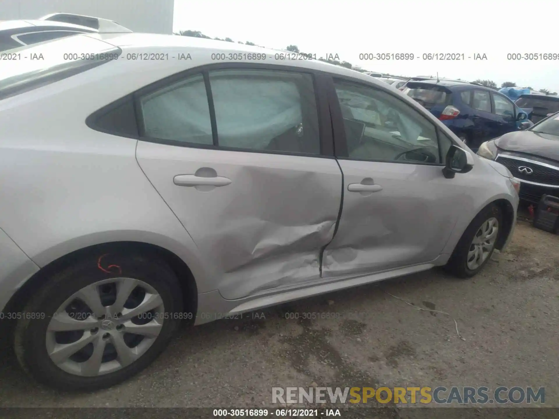 6 Photograph of a damaged car 5YFEPRAE8LP076267 TOYOTA COROLLA 2020