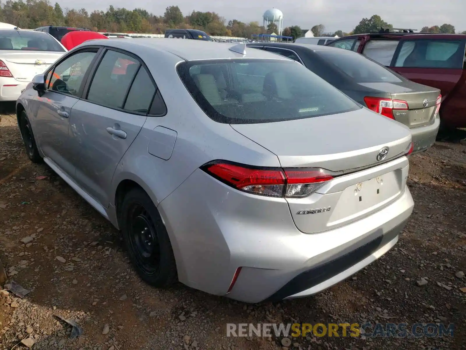 3 Photograph of a damaged car 5YFEPRAE8LP077659 TOYOTA COROLLA 2020