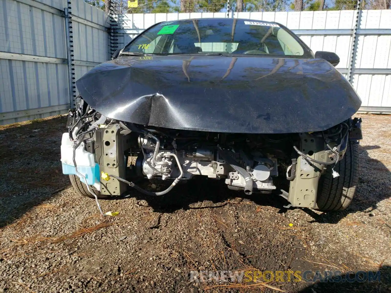 9 Photograph of a damaged car 5YFEPRAE8LP077953 TOYOTA COROLLA 2020