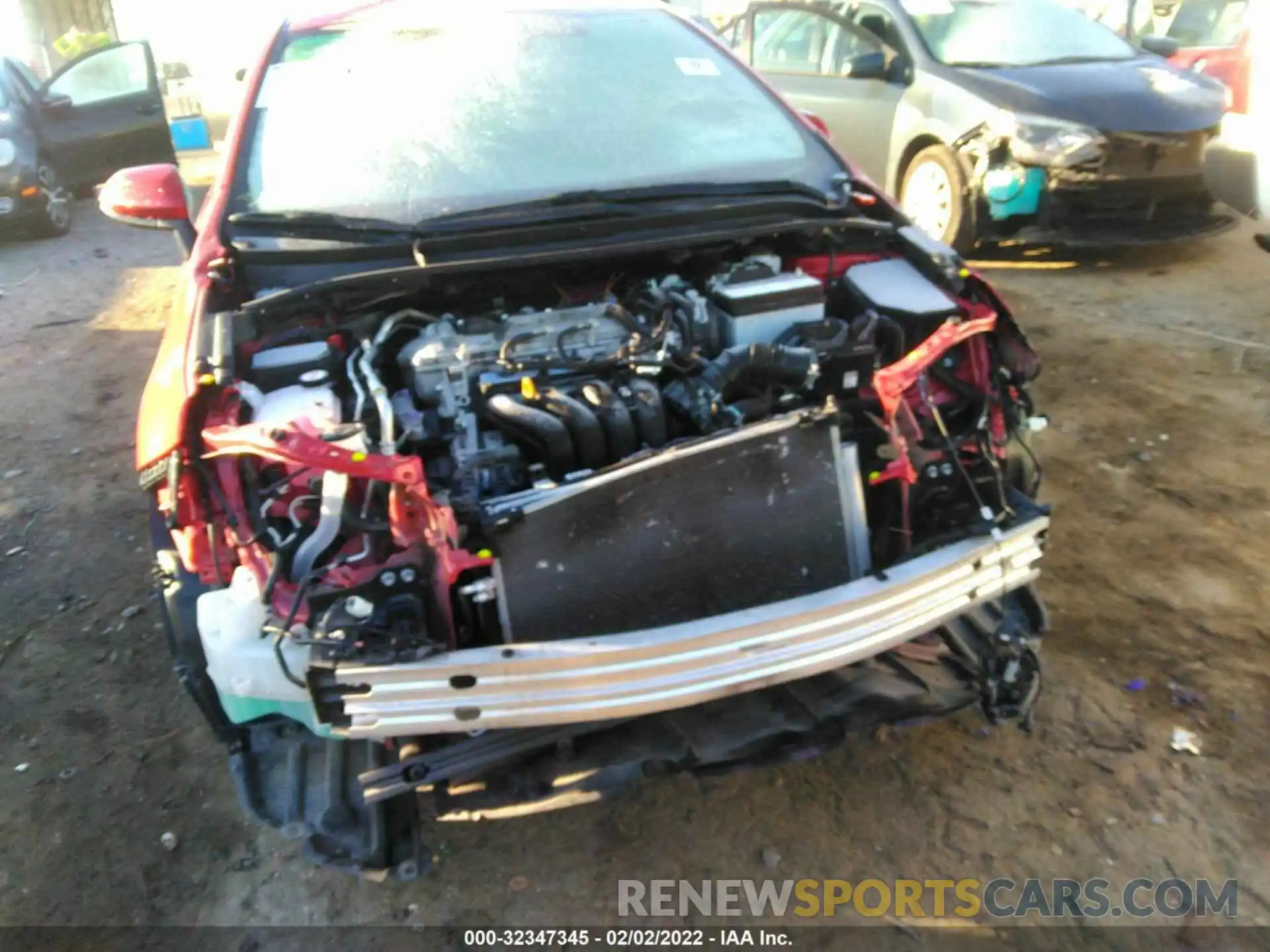 6 Photograph of a damaged car 5YFEPRAE8LP078553 TOYOTA COROLLA 2020