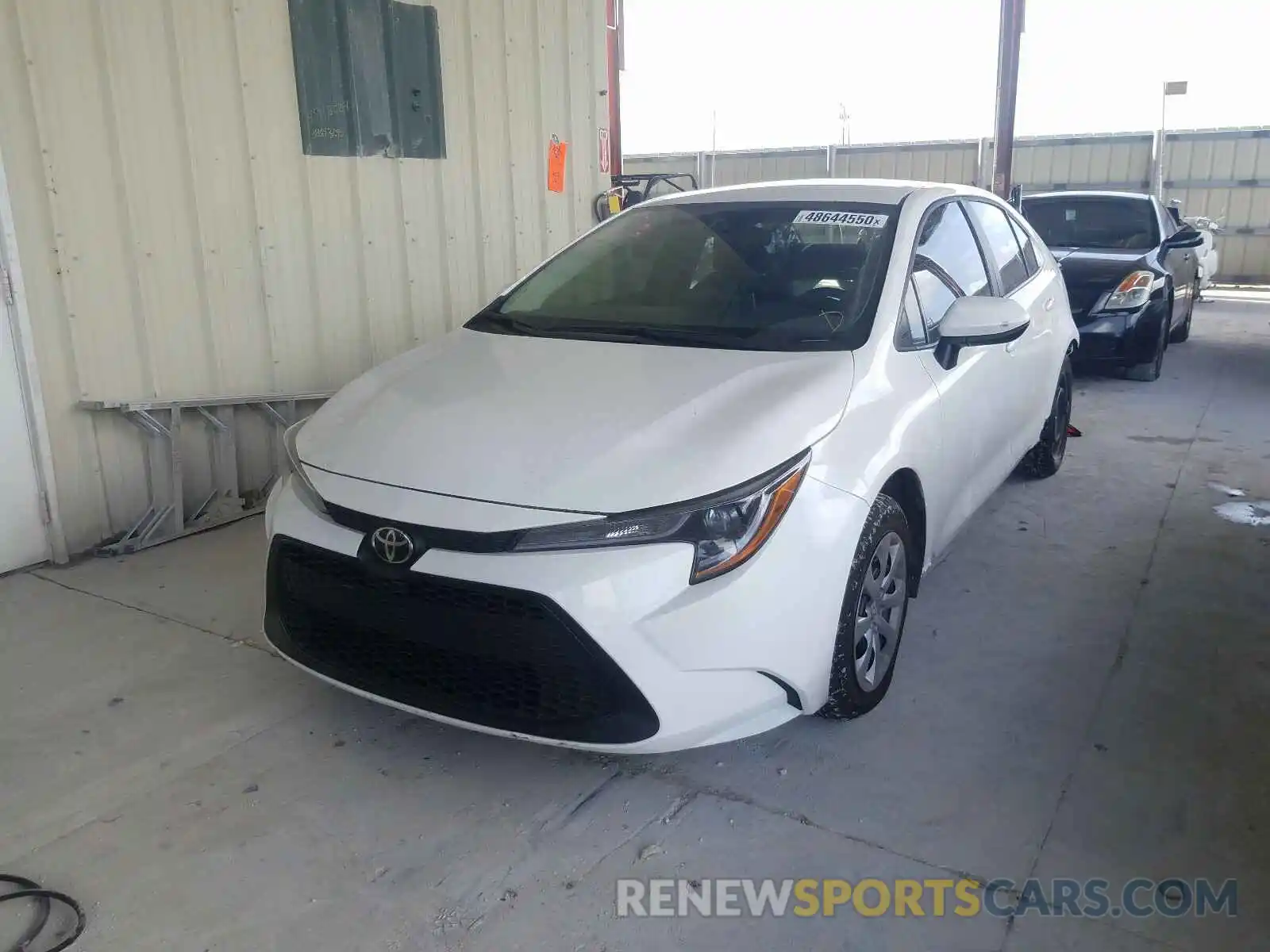 2 Photograph of a damaged car 5YFEPRAE8LP078696 TOYOTA COROLLA 2020