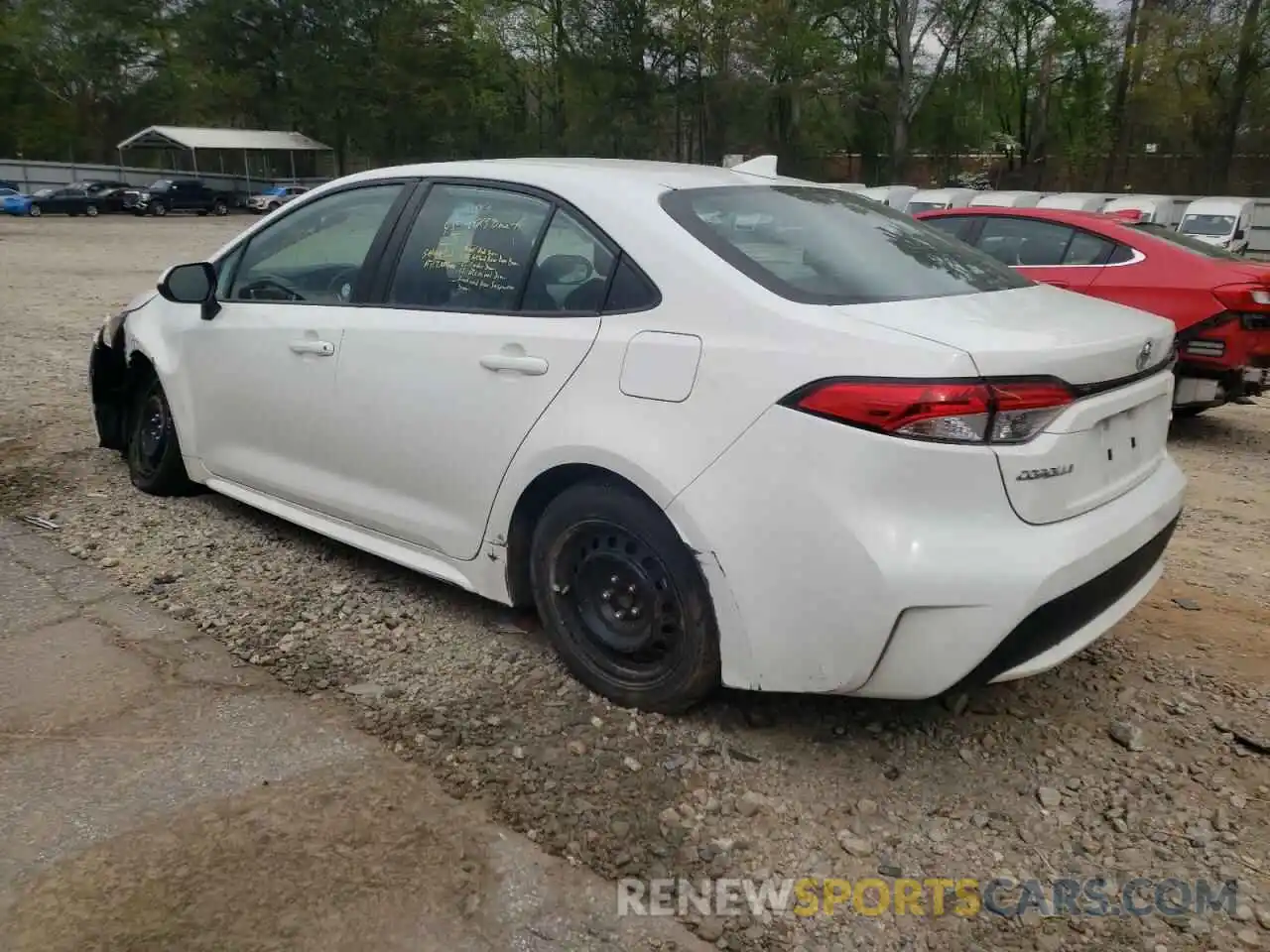 3 Photograph of a damaged car 5YFEPRAE8LP079850 TOYOTA COROLLA 2020