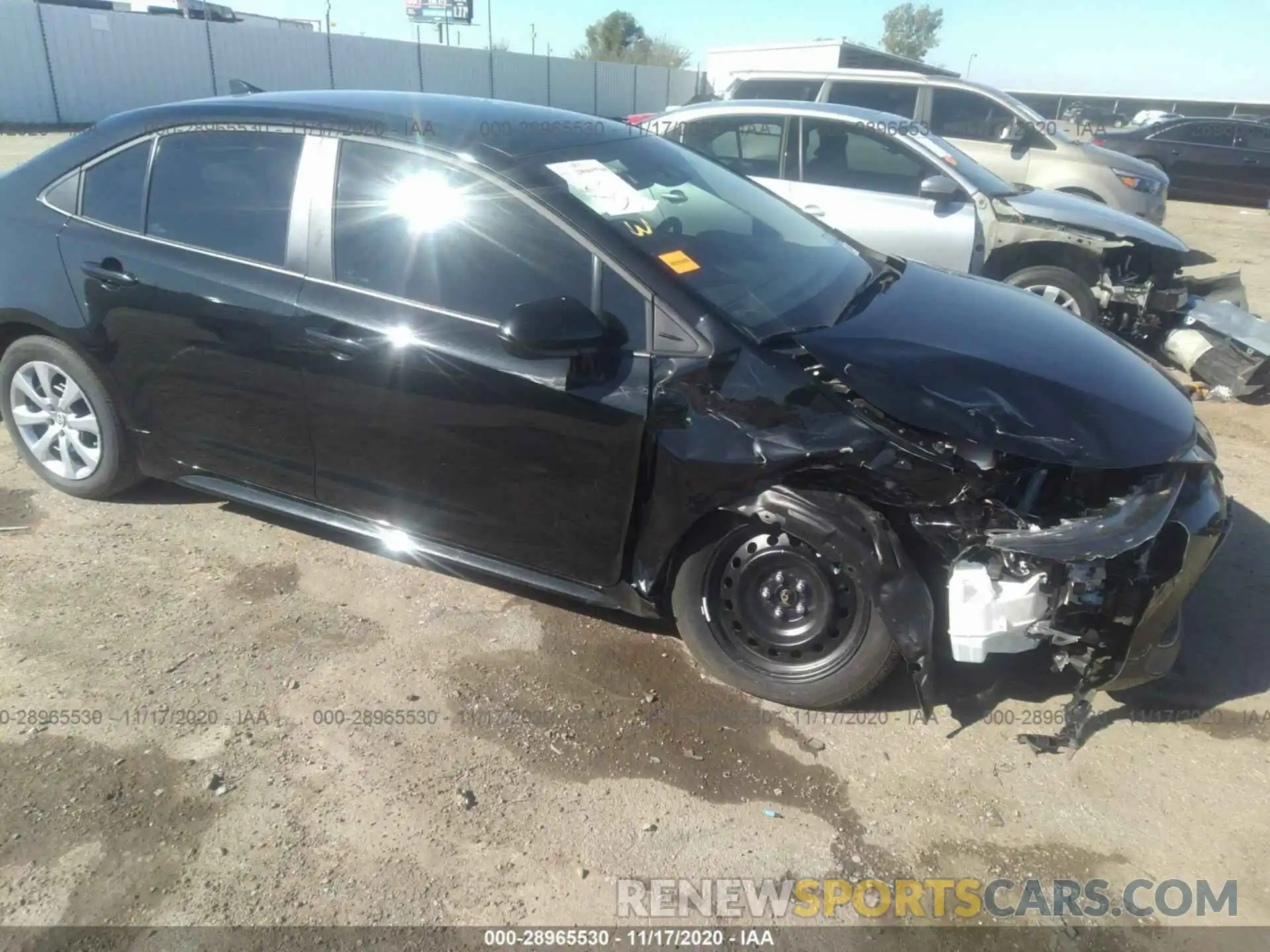 6 Photograph of a damaged car 5YFEPRAE8LP080254 TOYOTA COROLLA 2020