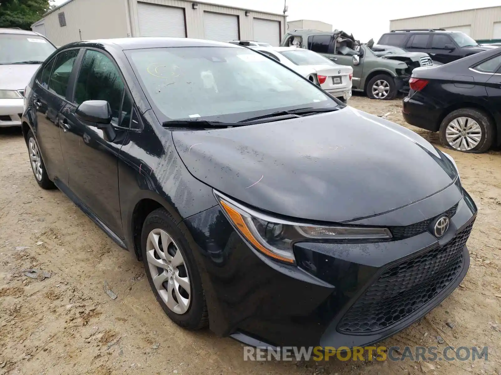 1 Photograph of a damaged car 5YFEPRAE8LP081565 TOYOTA COROLLA 2020